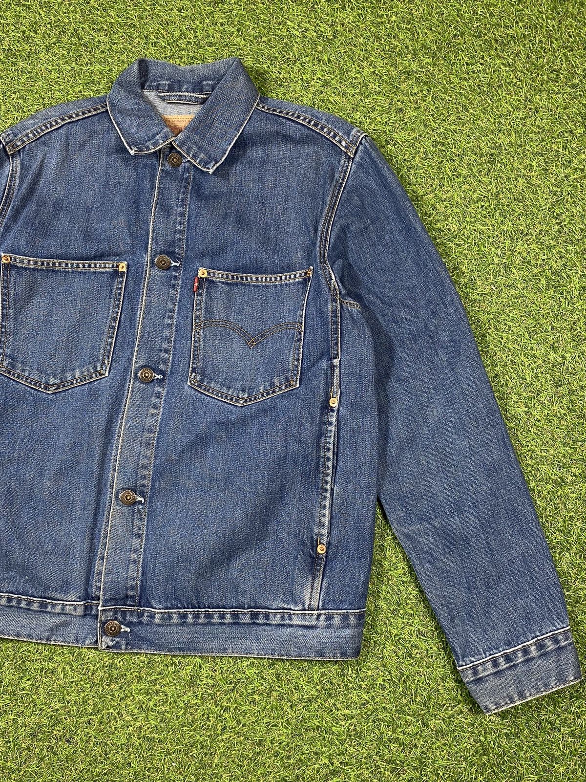 Levi's × Levi's Vintage Clothing × Vintage Vintage 90s Levi’s denim jacket jeans streetwear size M Size US M / EU 48-50 / 2 - 3 Thumbnail