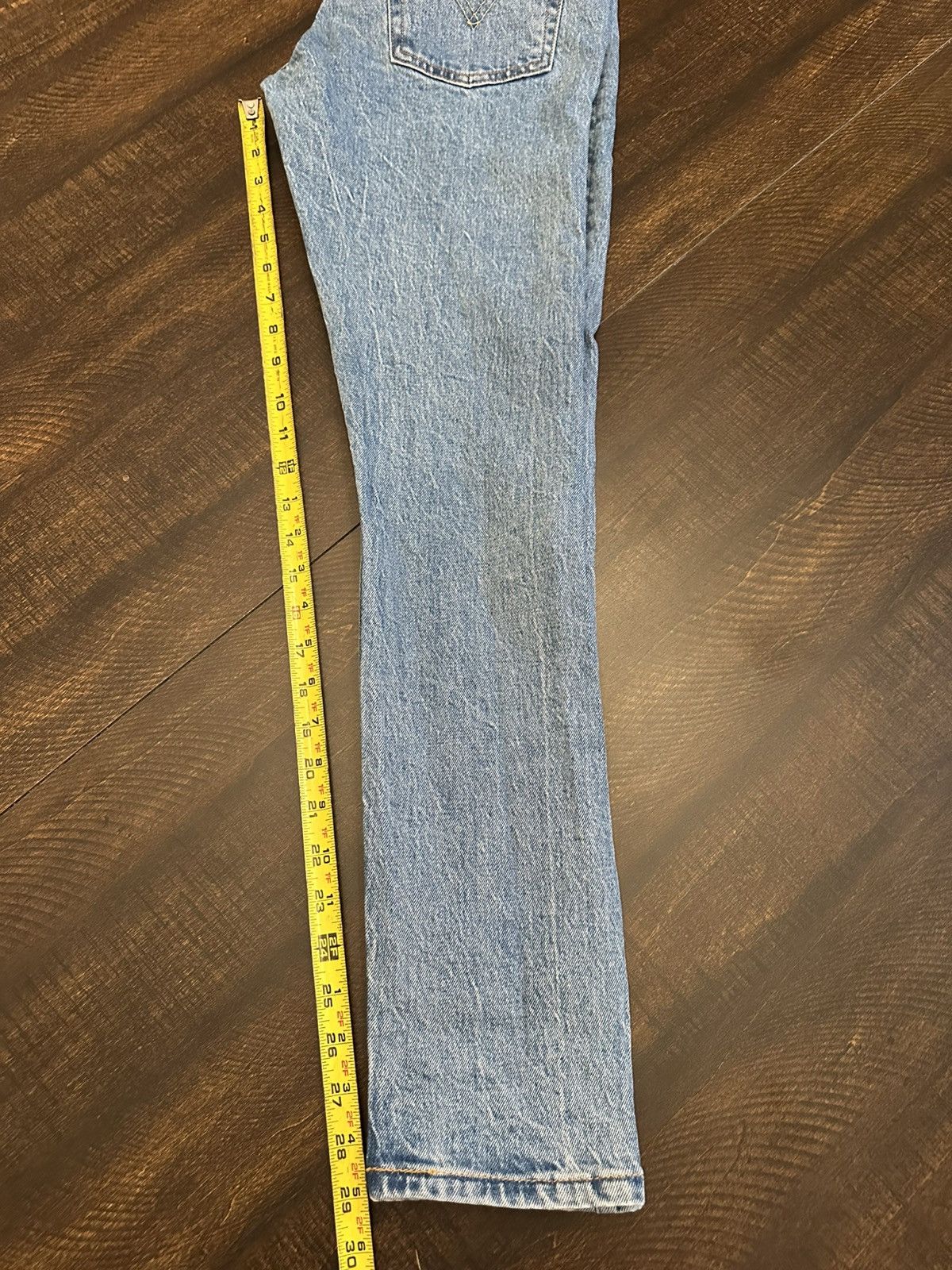 Levi's Levi’s 501 S Premium Skinny Front Pattern 25x29 Jeans Size 25" / US 0 / IT 36 - 5 Thumbnail