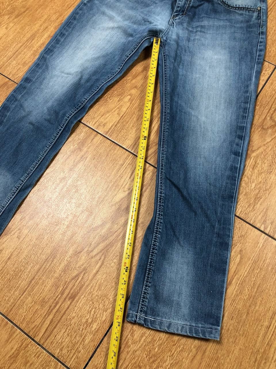 Diesel × Japanese Brand Crazy Crash Dirty Baggy Faded Jean Japan Avant Garde Style Size US 36 / EU 52 - 4 Thumbnail