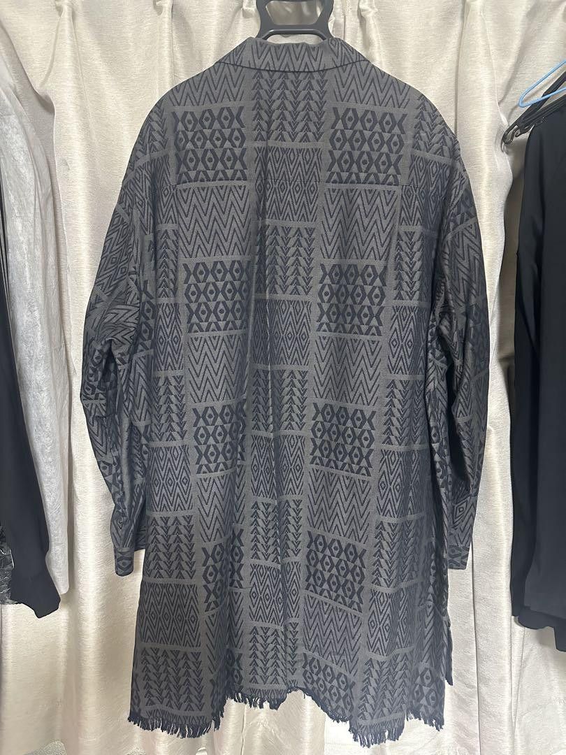 Yohji Yamamoto POUR HOMME 23aw MULTI-PATTERN OPEN COLLAR SHIRT HJ-B36-004 Size US L / EU 52-54 / 3 - 3 Thumbnail