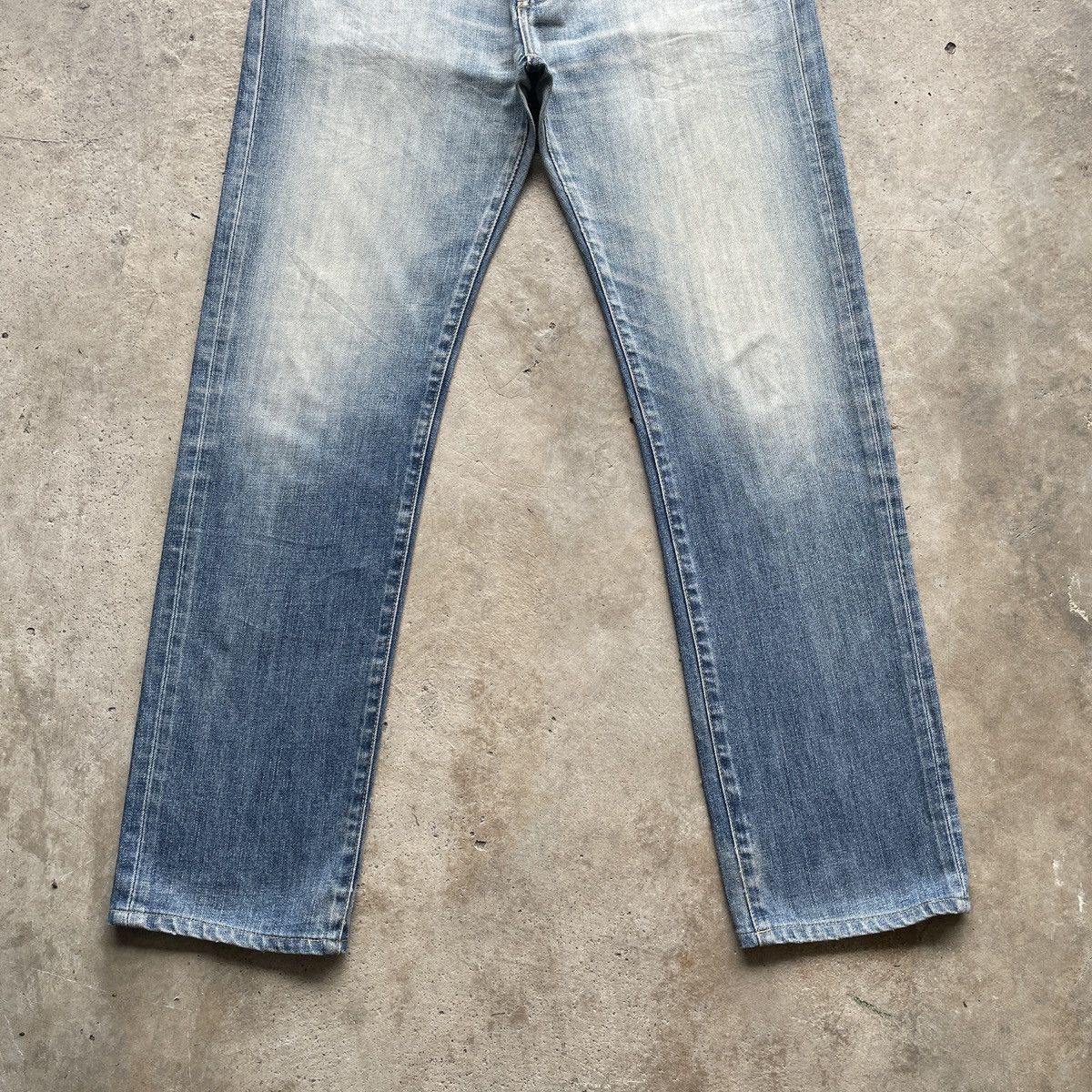 Japanese Brand W33 Vintage Japanese StoneWash Faded Jeans Pants Denim Size US 33 - 4 Thumbnail