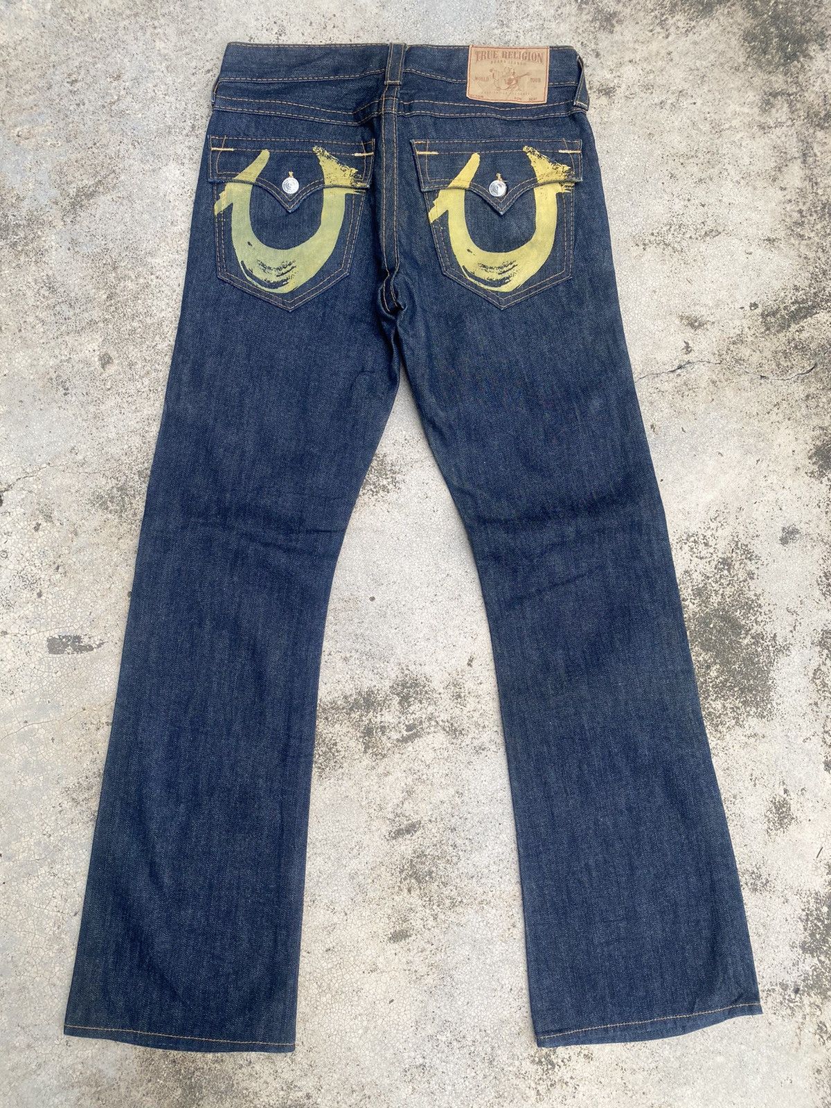 If Six Was Nine × Japanese Brand × True Religion Flare Jeans True Religion Like New Bootcut Size US 33 - 16 Thumbnail