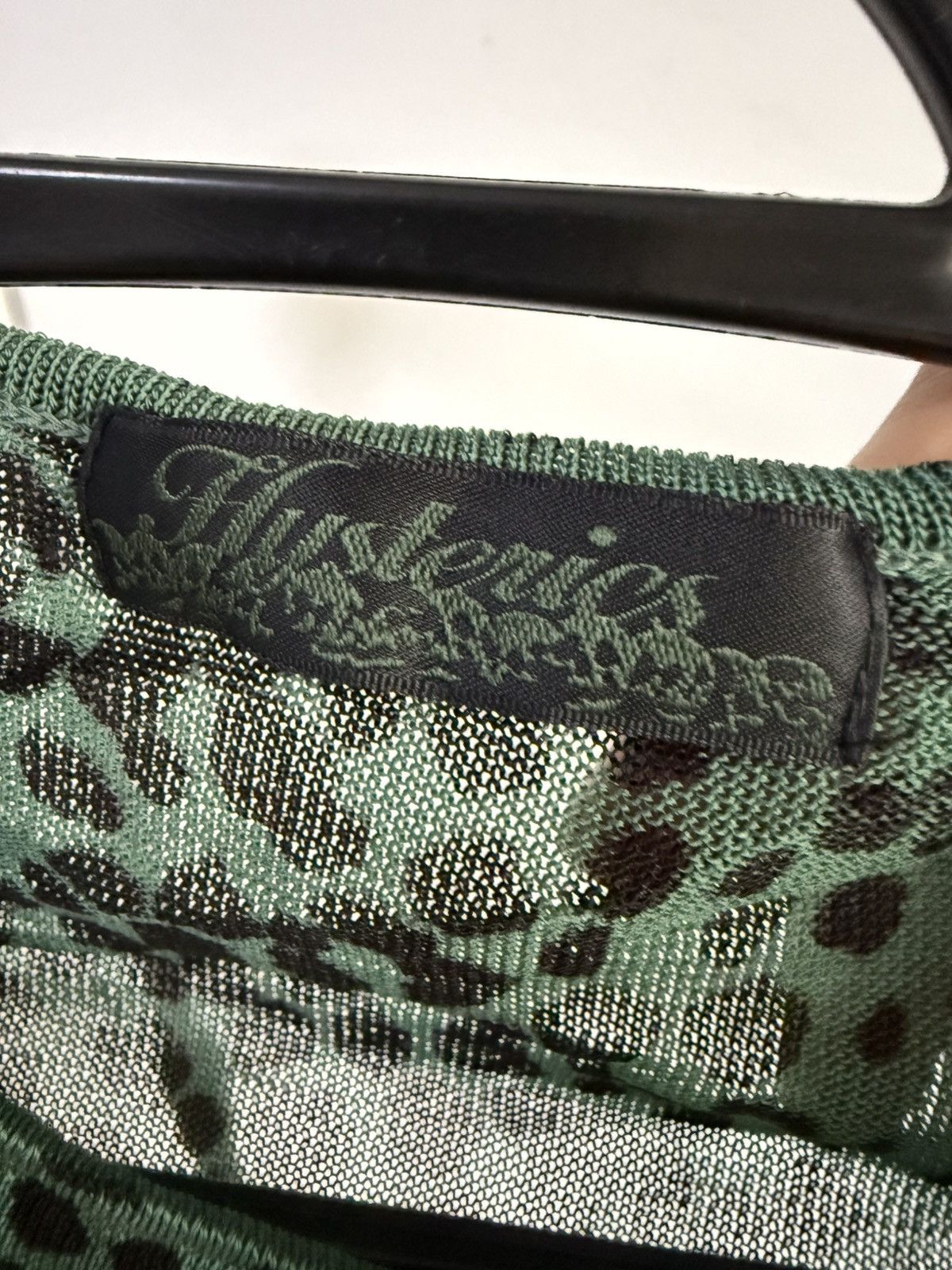 Hysteric Glamour Hysteric Glamour green leopard print long-sleeve Size S / US 4 / IT 40 - 8 Thumbnail