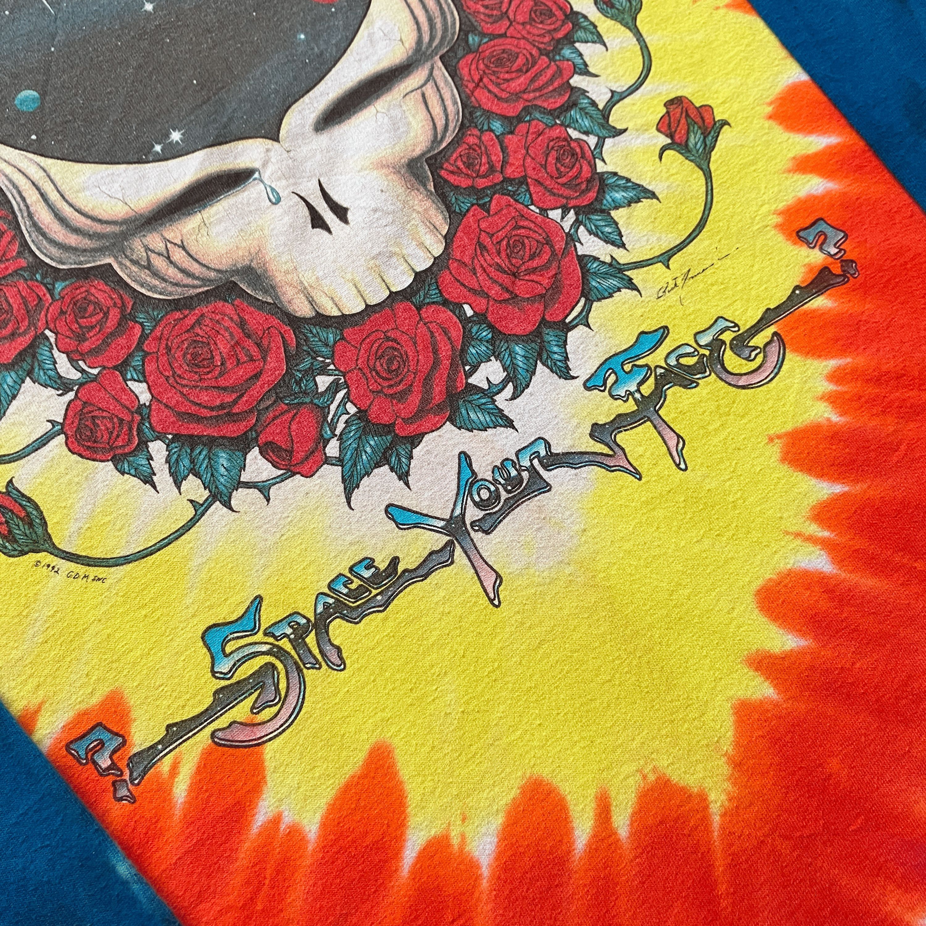 Band Tees × Grateful Dead × Vintage Vintage 1992 Grateful Dead Space Your Face L/S T-Shirt Size US L / EU 52-54 / 3 - 2 Thumbnail