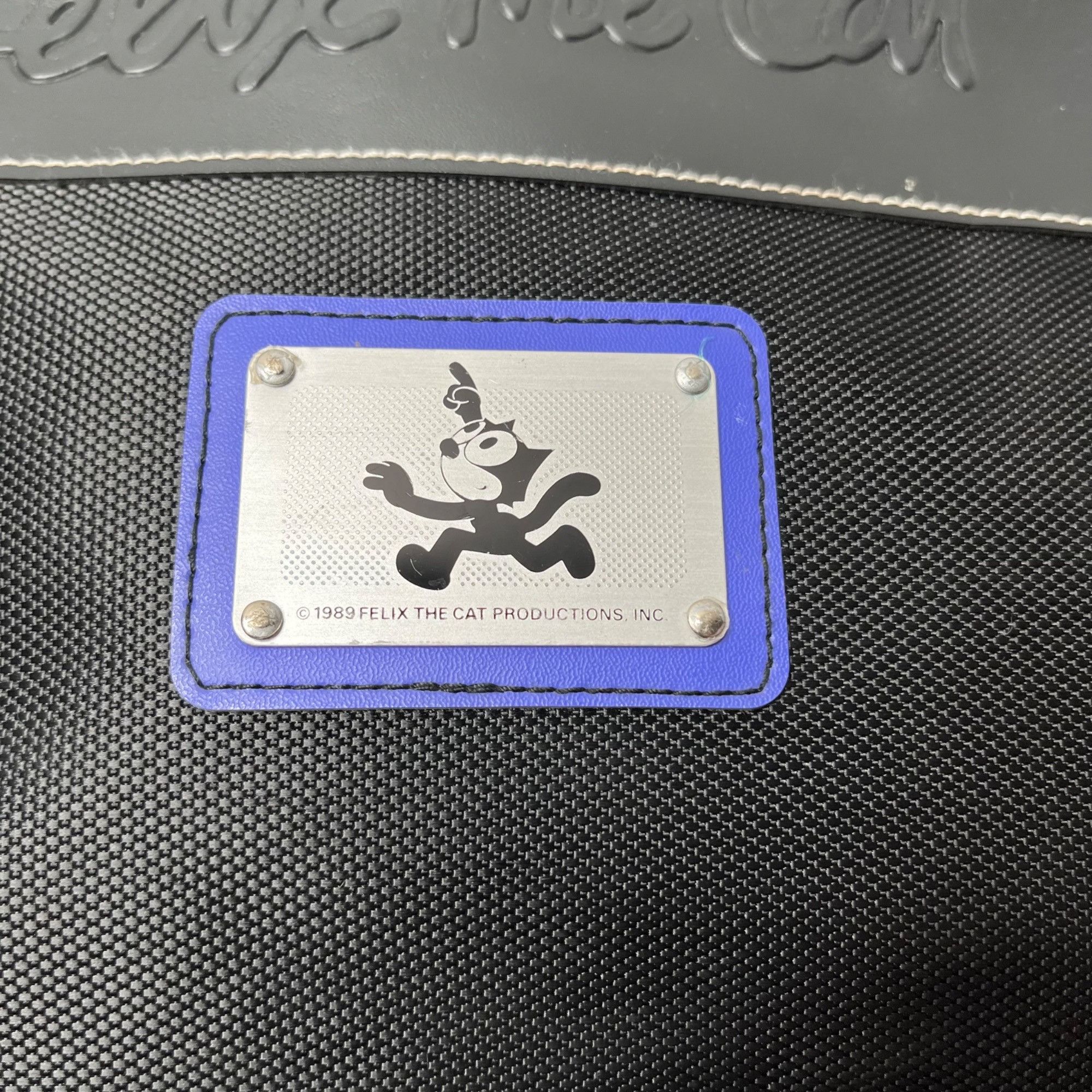 Other Vintage 1989 Felix The Cat Black Crossbody Carry On Travel B Size ONE SIZE - 8 Thumbnail