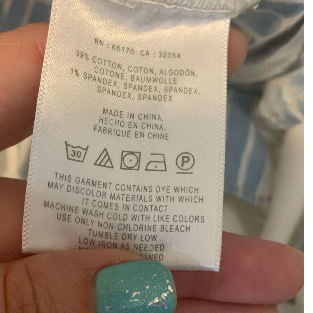 Anthropologie Chino Anthropologie white cotton relaxed jeans size 29 Size 29" - 5 Thumbnail