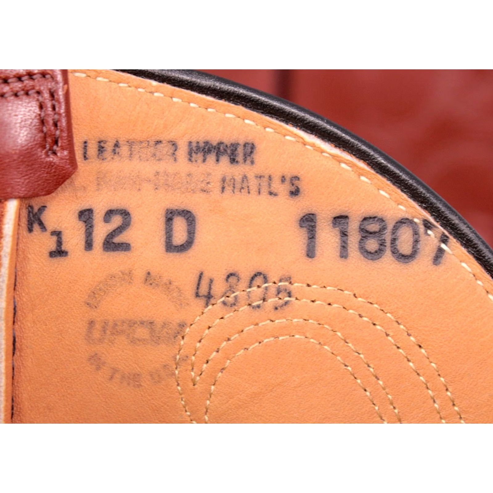 Red Wing Red Wing Boots Mens VTG 70s Pecos Steel Toe Size 12 D Brown Leather Boots Size US 12 / EU 45 - 7 Thumbnail