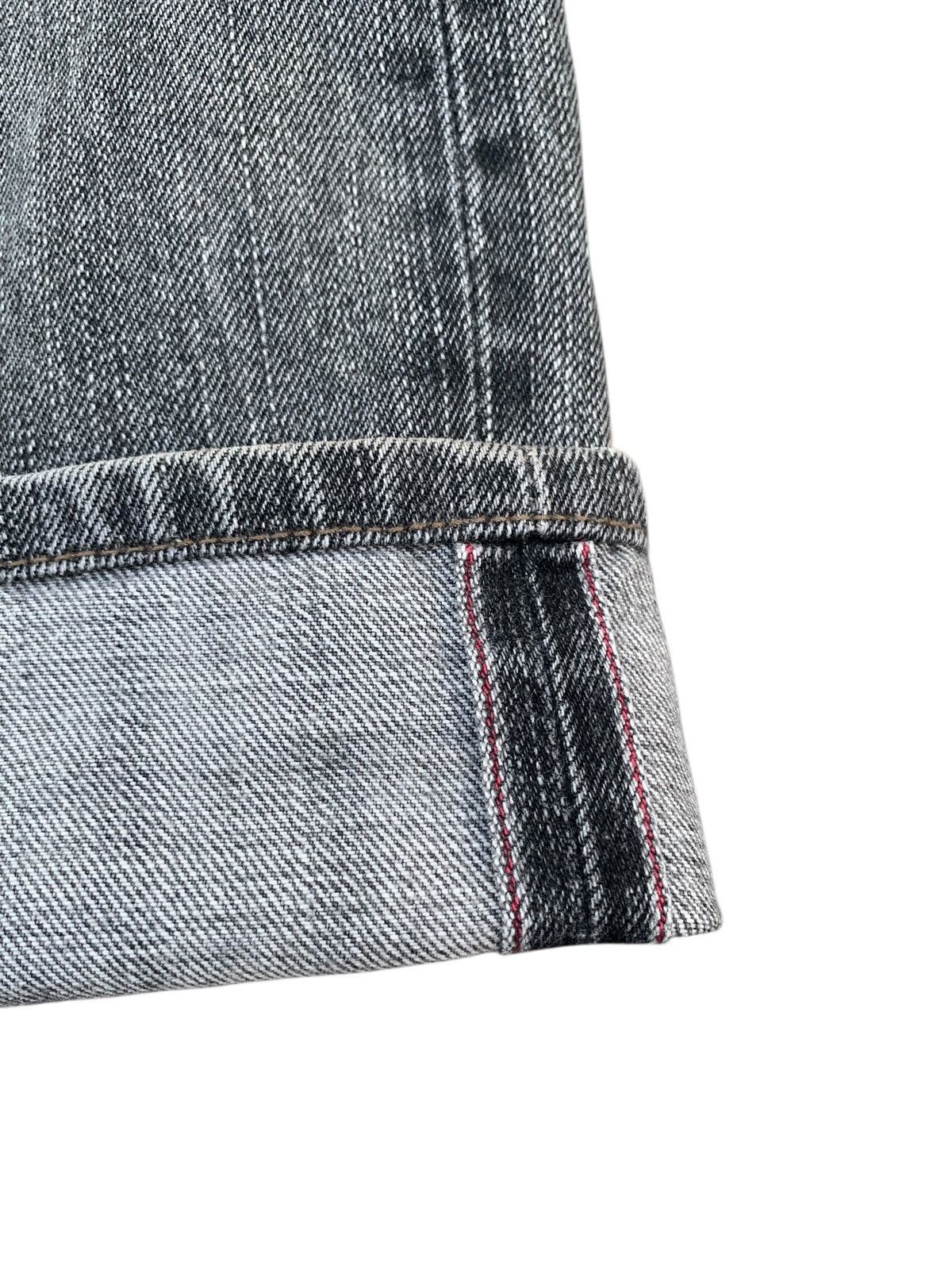 Edwin VINTAGE EDWIN 505zx SELVEDGE FADED & RUSTY DISTRESSED DENIM Size US 30 / EU 46 - 11 Thumbnail