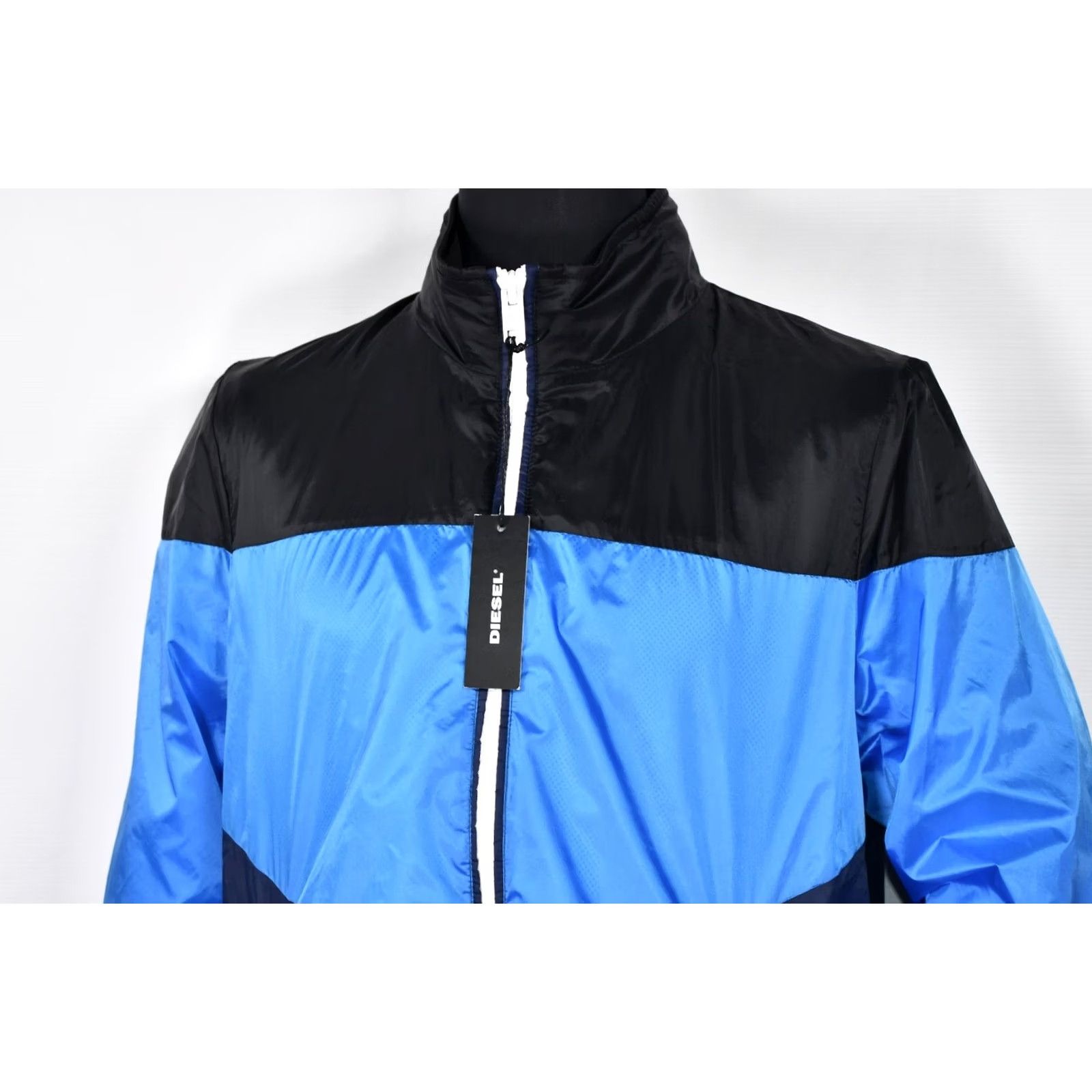 Diesel DIESEL J-THACH 0TAOC-900 NYLON TRACK JACKET MENS XL Multicolor Zip Windbreaker Casual Jacket Mens Size US XL / EU 56 / 4 - 2 Thumbnail