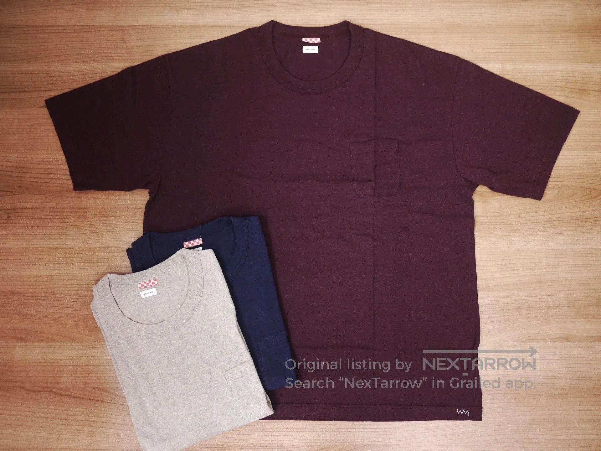 Visvim Multi Color Short Sleeve T-Shirt with Pocket - XXL. Size US XXL / EU 58 / 5 - 3 Thumbnail