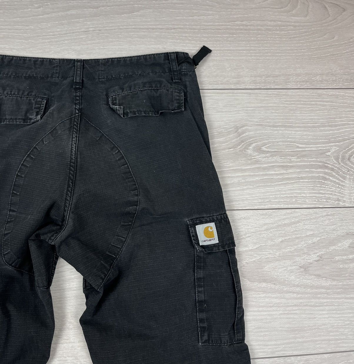 Carhartt Carhartt Aviation Black Cargo Pocket Pants Size US 30 / EU 46 - 13 Thumbnail