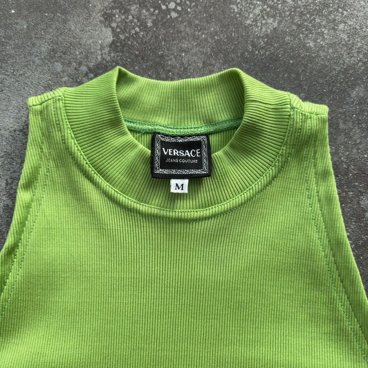 Versace × Versace Jeans Couture × Vintage Versace Jeans Couture Vintage 90s Tank Top Size M / US 6-8 / IT 42-44 - 10 Thumbnail