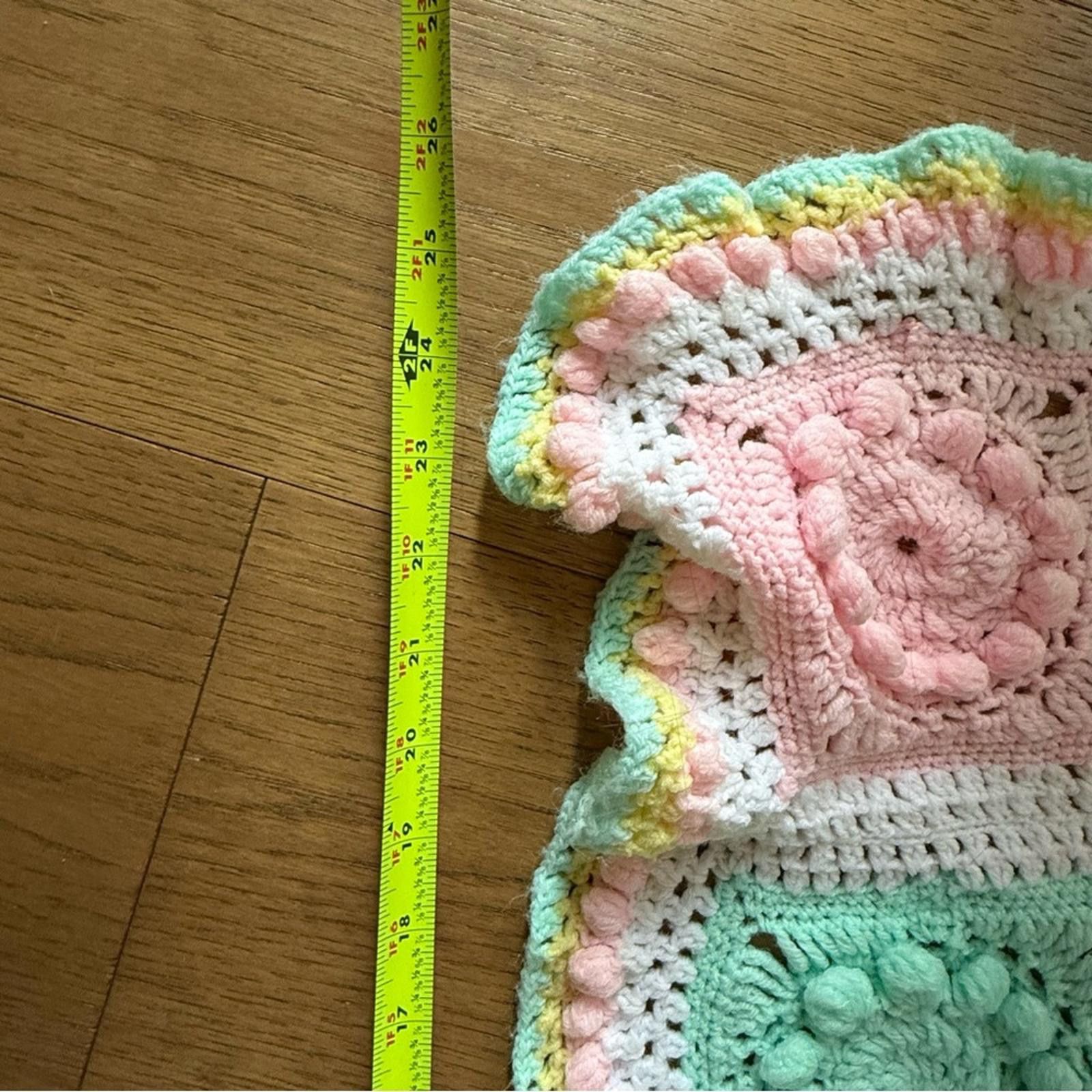 Other Colorful Crochet Baby Blanket Size ONE SIZE - 5 Thumbnail
