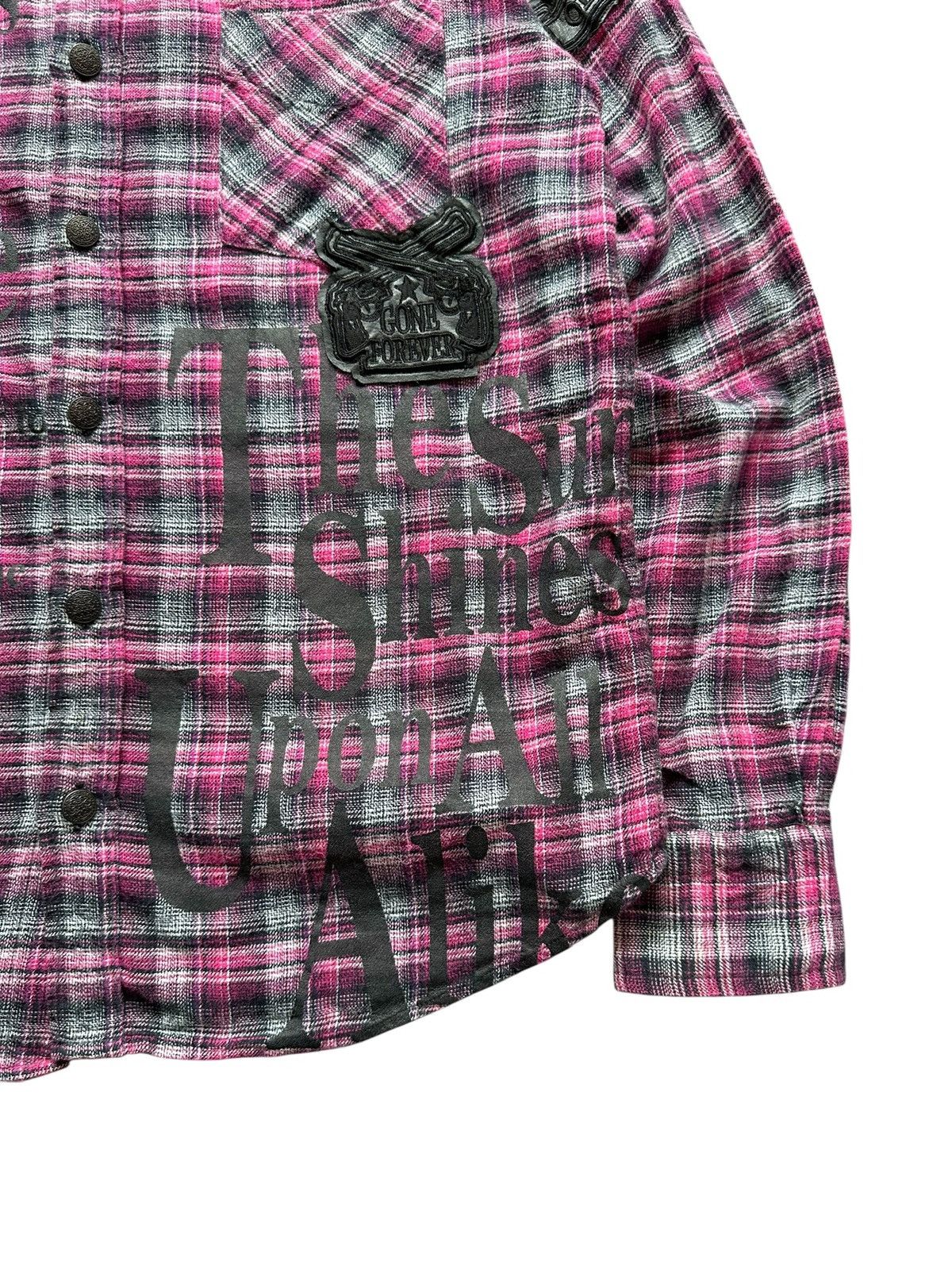 If Six Was Nine J-Rock - Ivanhoe flannel poem shirt / LGB if six was nine Size US M / EU 48-50 / 2 - 5 Thumbnail