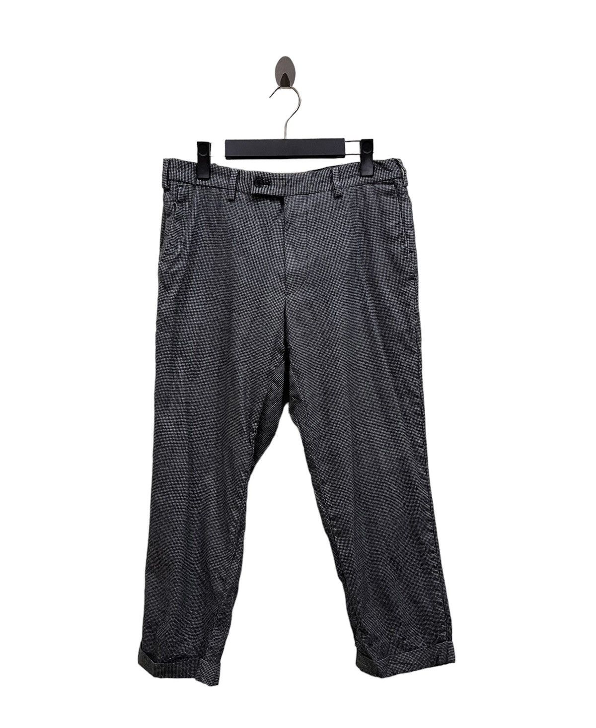 Japanese Brand × Uniqlo Japanese Brand Uniqlo Plaid tartan Wool pant Size US 30 / EU 46 - 1 Thumbnail
