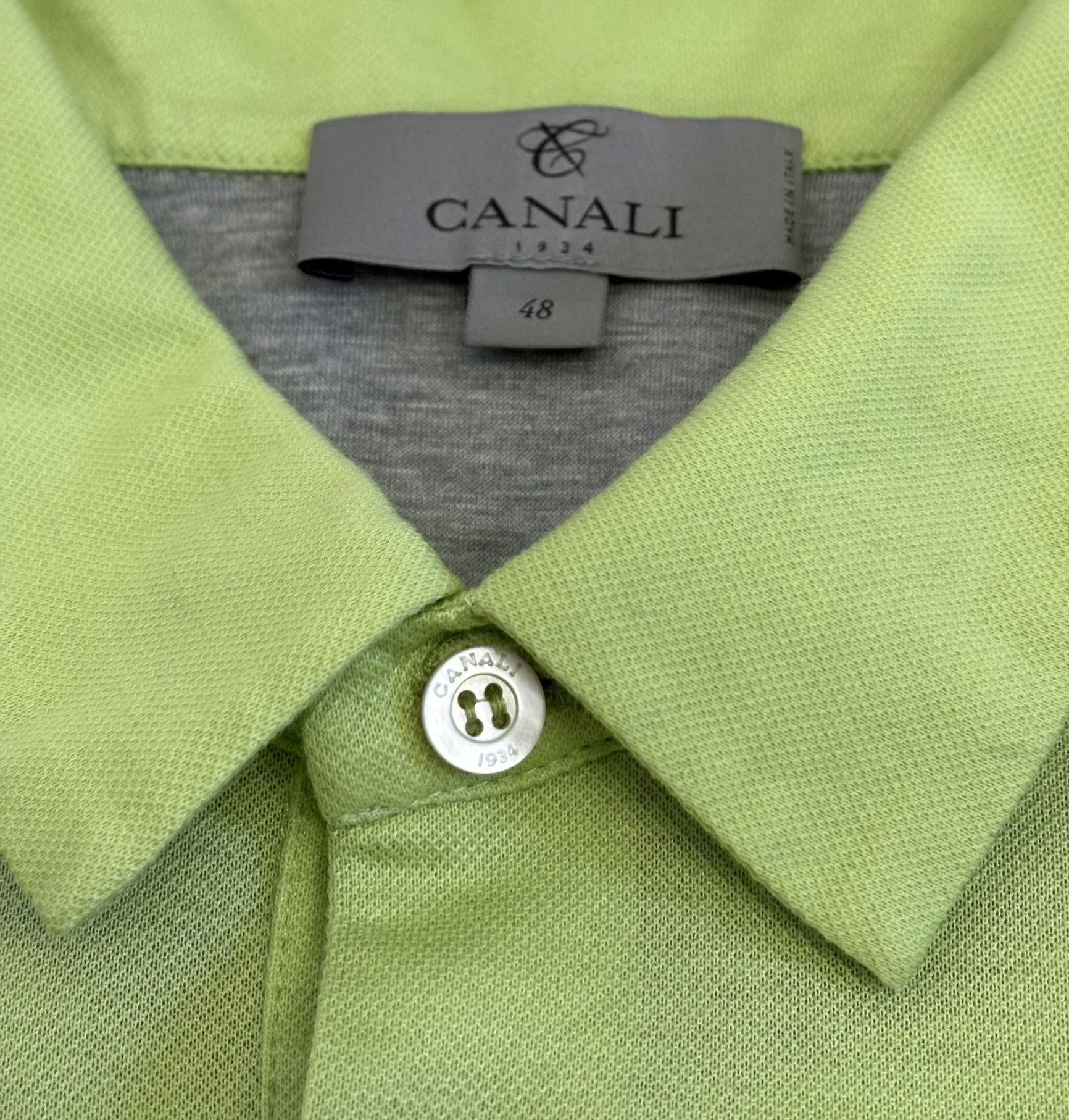 Canali Polo Canali Size 48 Size US M / EU 48-50 / 2 - 11 Thumbnail