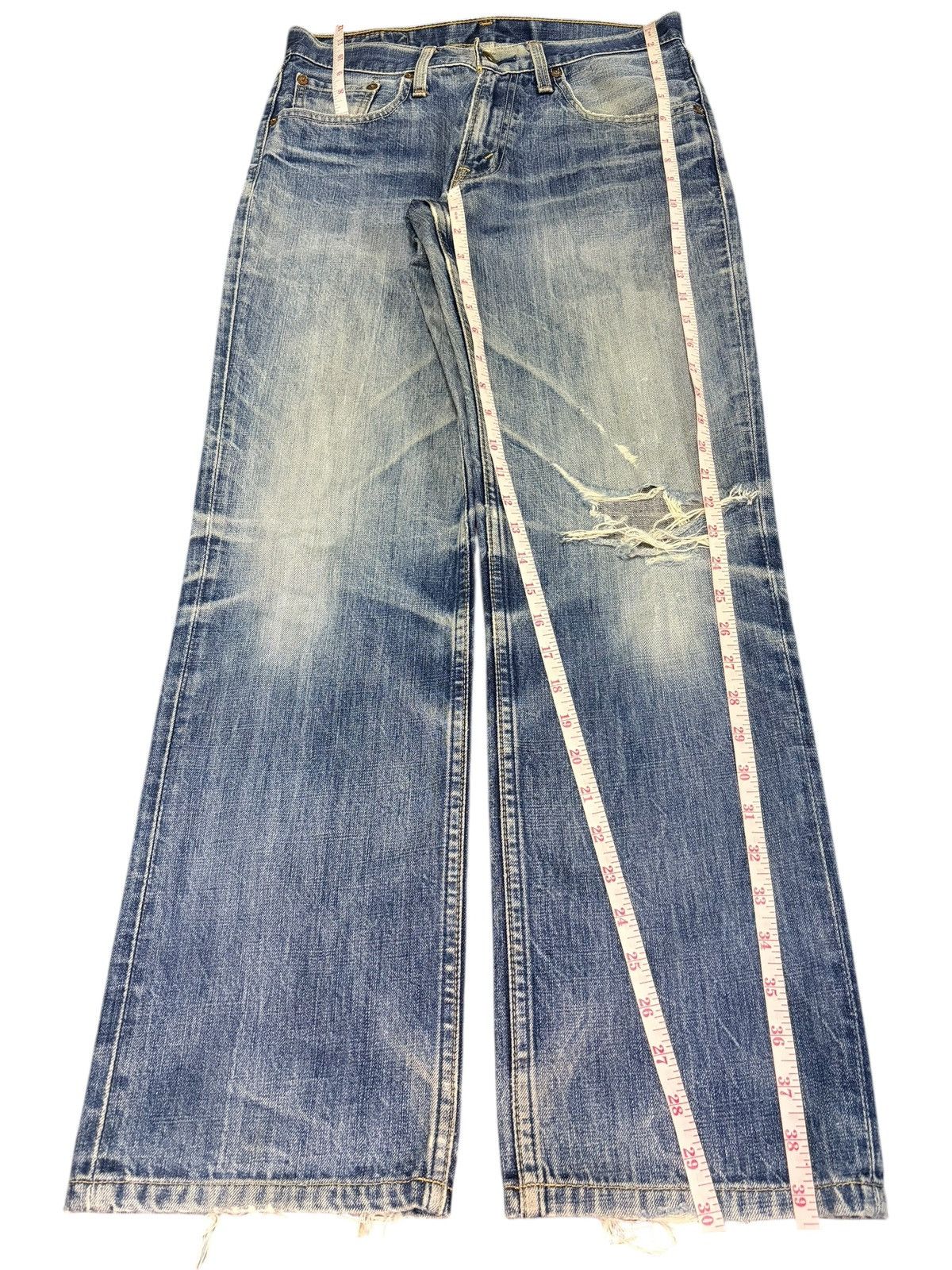 Levi's Vintage 90s Levis 502 Faded Wash Distressed Loose Jeans Size US 30 / EU 46 - 7 Thumbnail