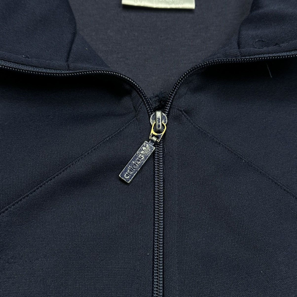 Adidas × Vintage Vintage 80s Adidas France Track Jacket Navy Blue Size US L / EU 52-54 / 3 - 6 Thumbnail