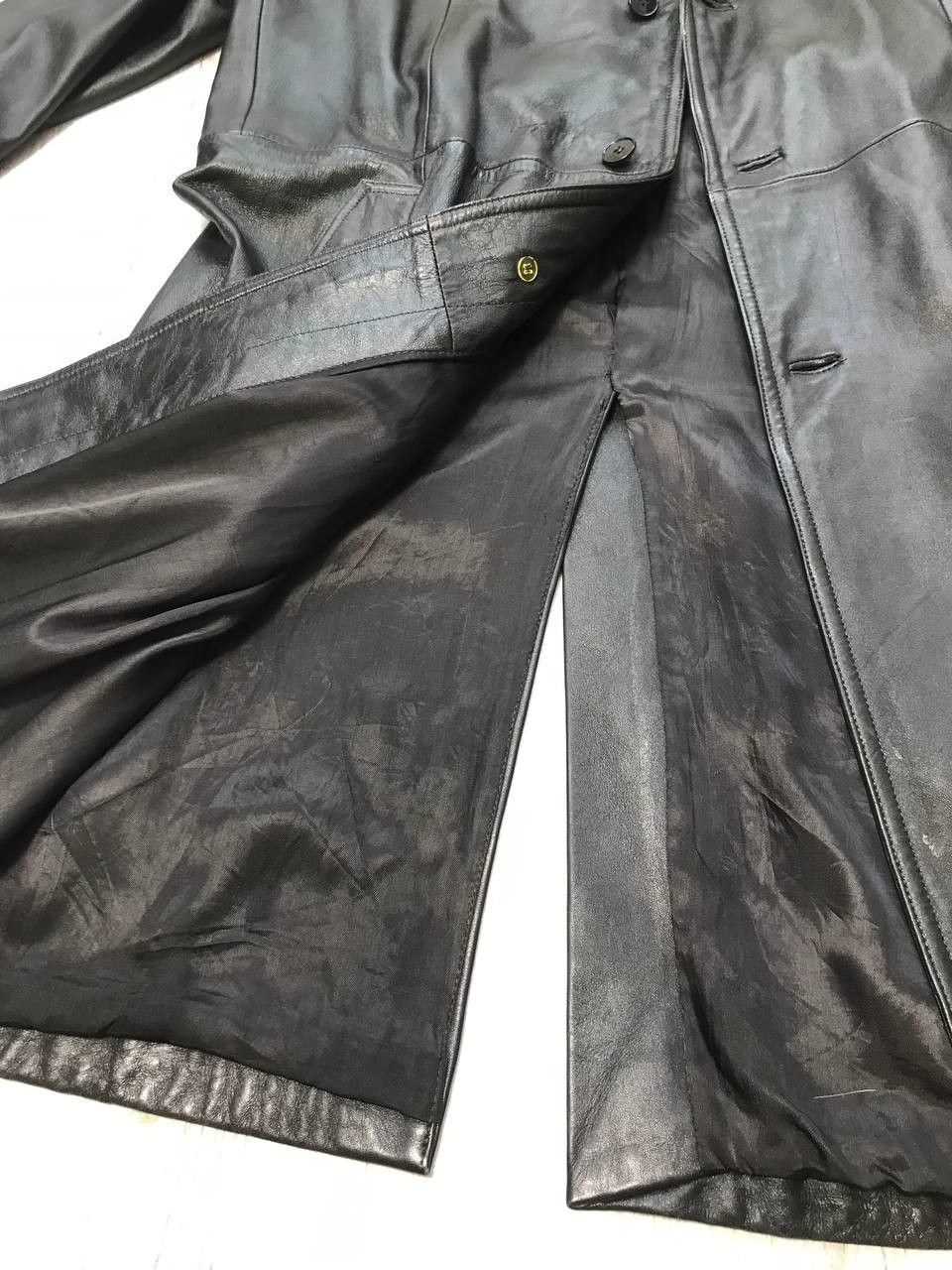 Vintage leather coat Size US XL / EU 56 / 4 - 3 Thumbnail