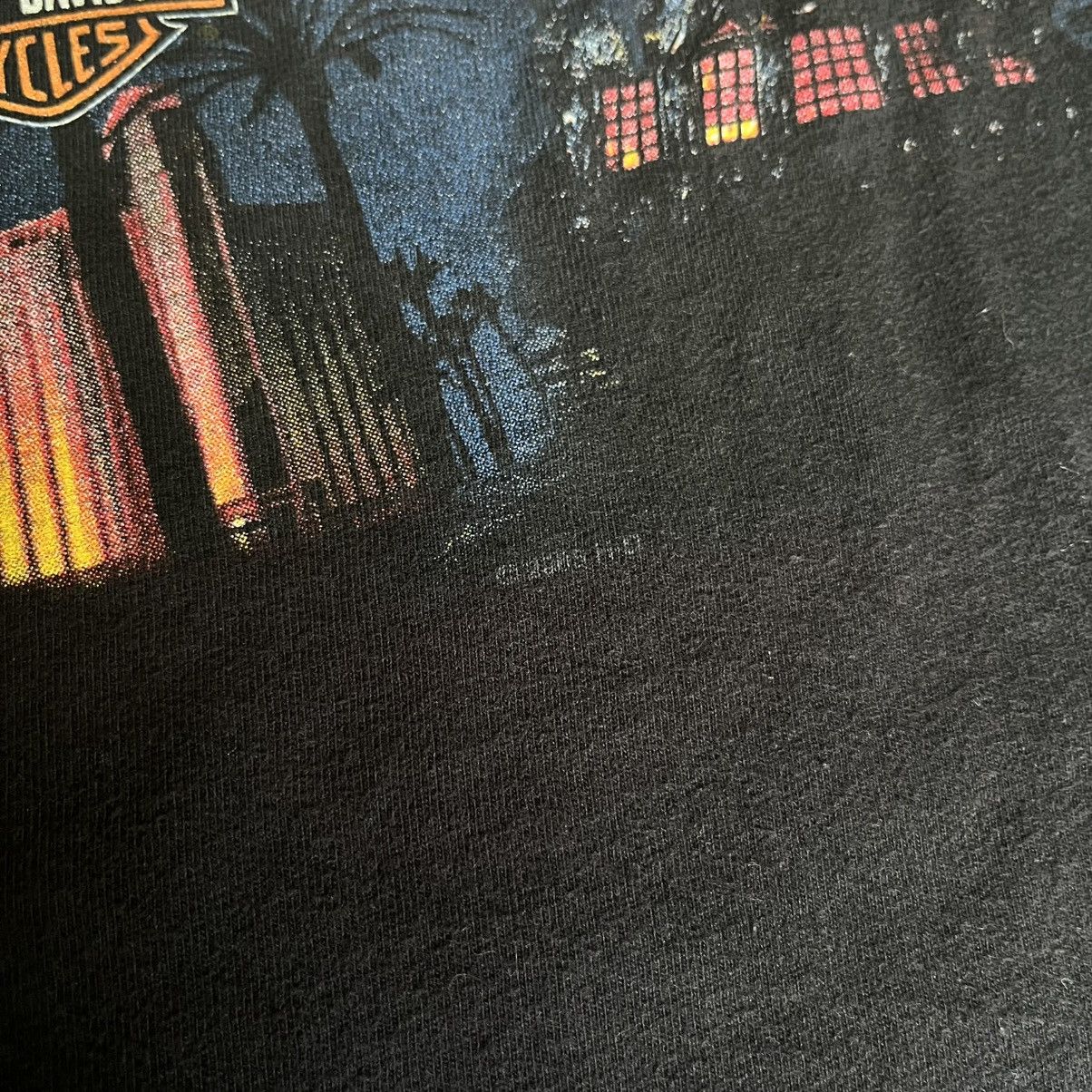 Harley Davidson Vintage 2000s Harley Davidson Las Vegas Graphic Logo T Shirt Size US XL / EU 56 / 4 - 4 Thumbnail