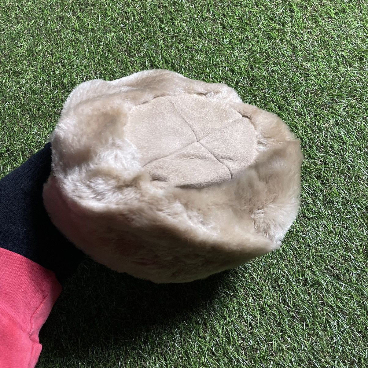 Vintage Vintage Y2K Fuzzy Mohair Beanie Cream Alt Goth Ushanka OS Size ONE SIZE - 3 Thumbnail
