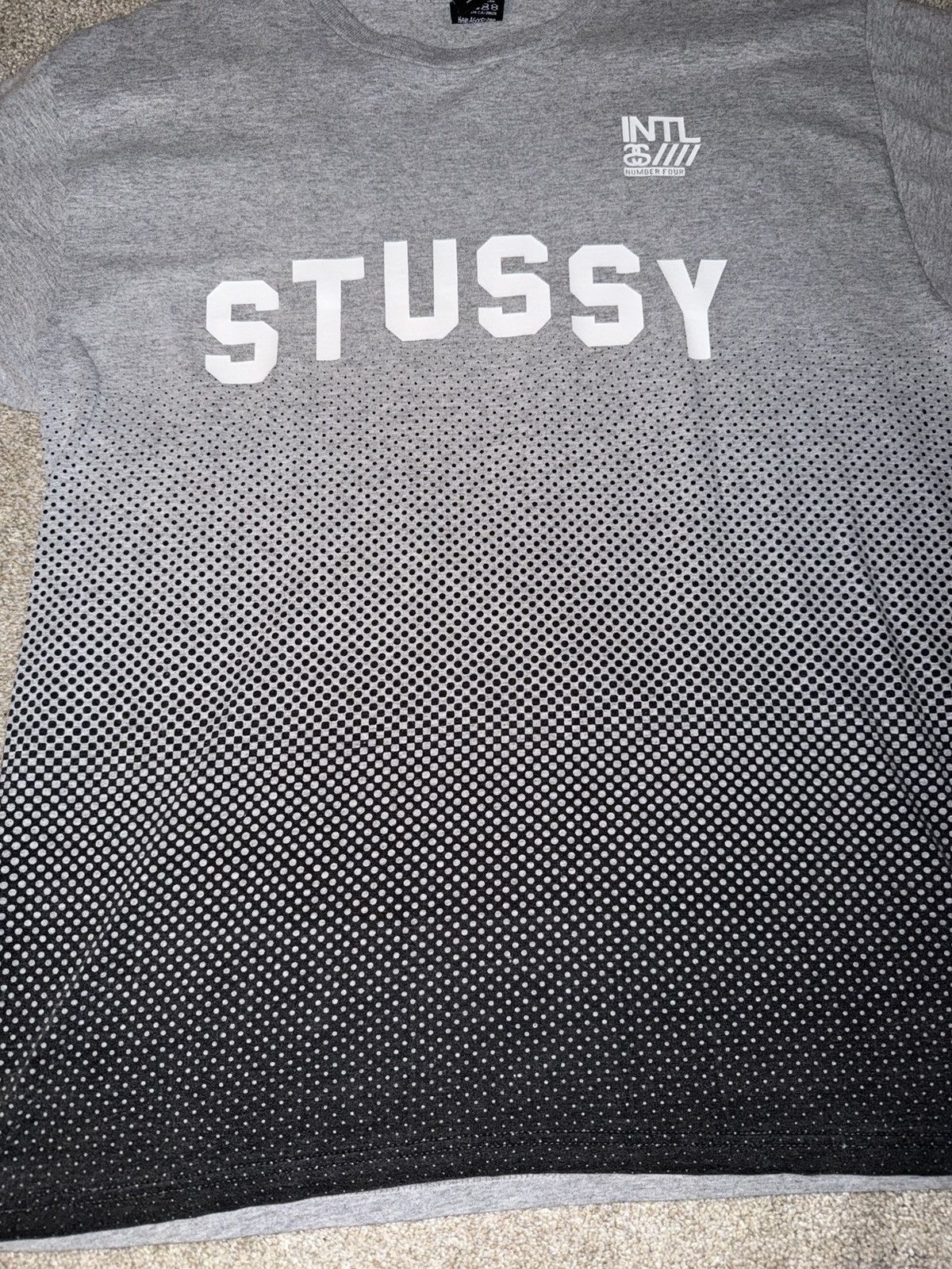Stussy Gray/Black Stüssy t-shirt jersey graphic Size US L / EU 52-54 / 3 - 2 Thumbnail