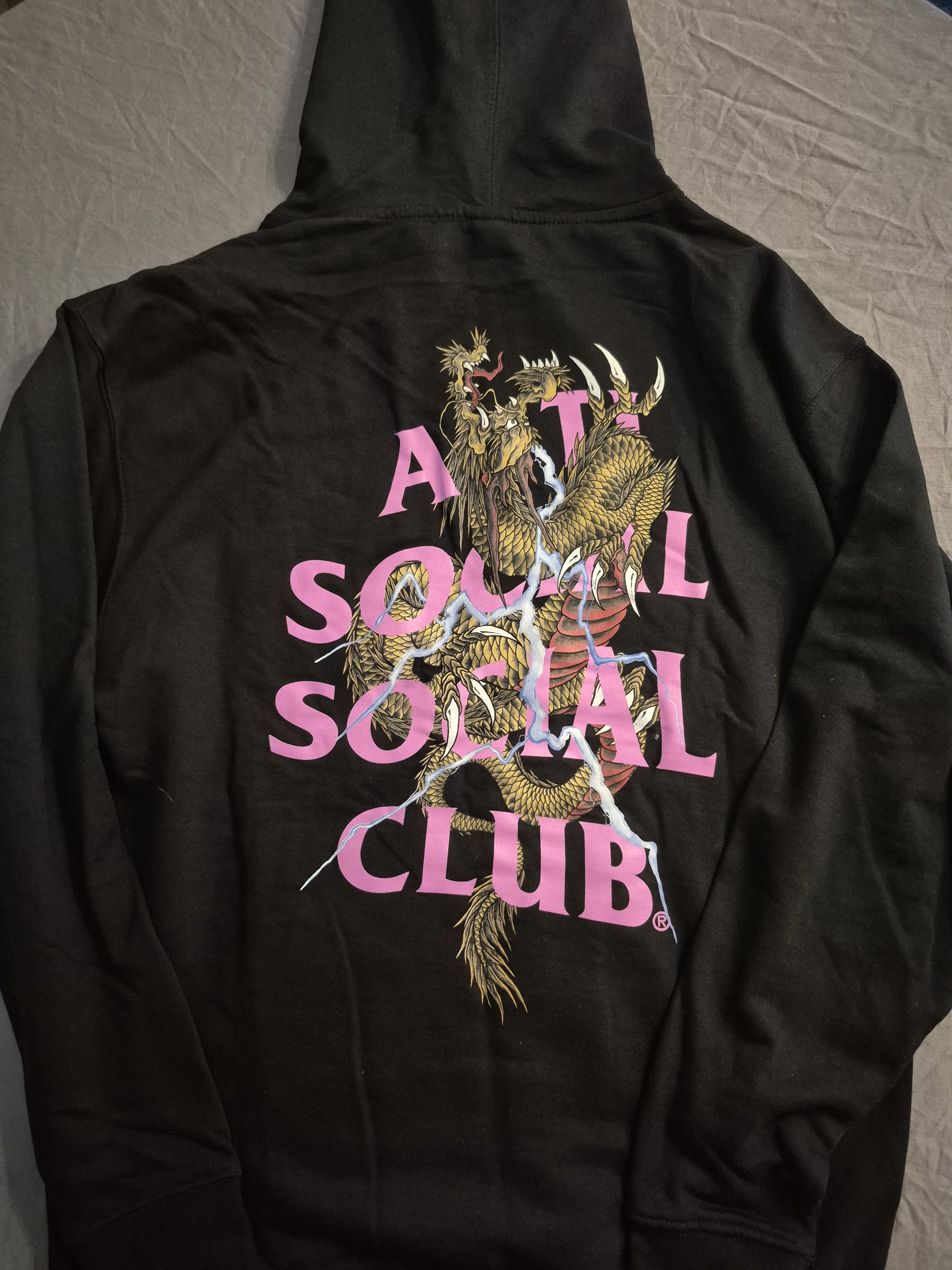 Anti Social Social Club Anti Social Social Club Black Hoodie Size Medium Size US M / EU 48-50 / 2 - 6 Thumbnail