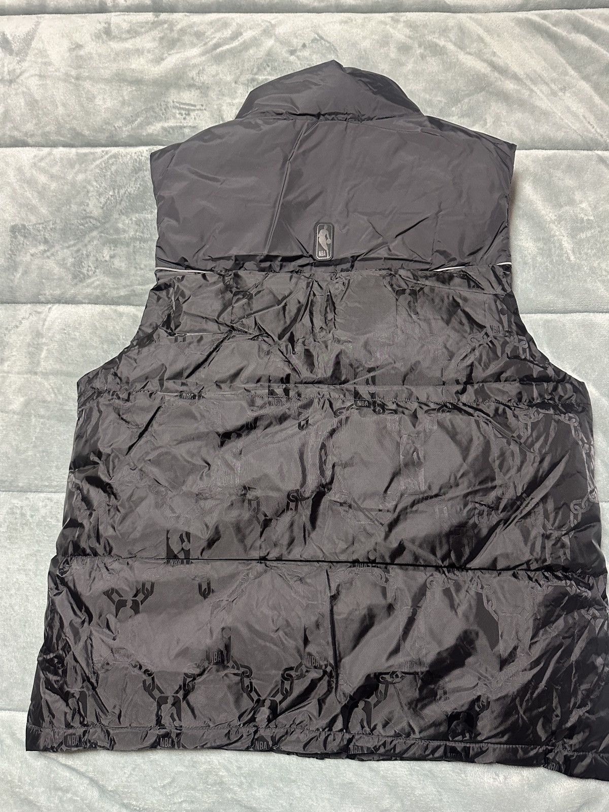 NBA *NEW NBA Style Black Puffer Vest Size XL Loose Fit Unisex Size US XL / EU 56 / 4 - 16 Thumbnail
