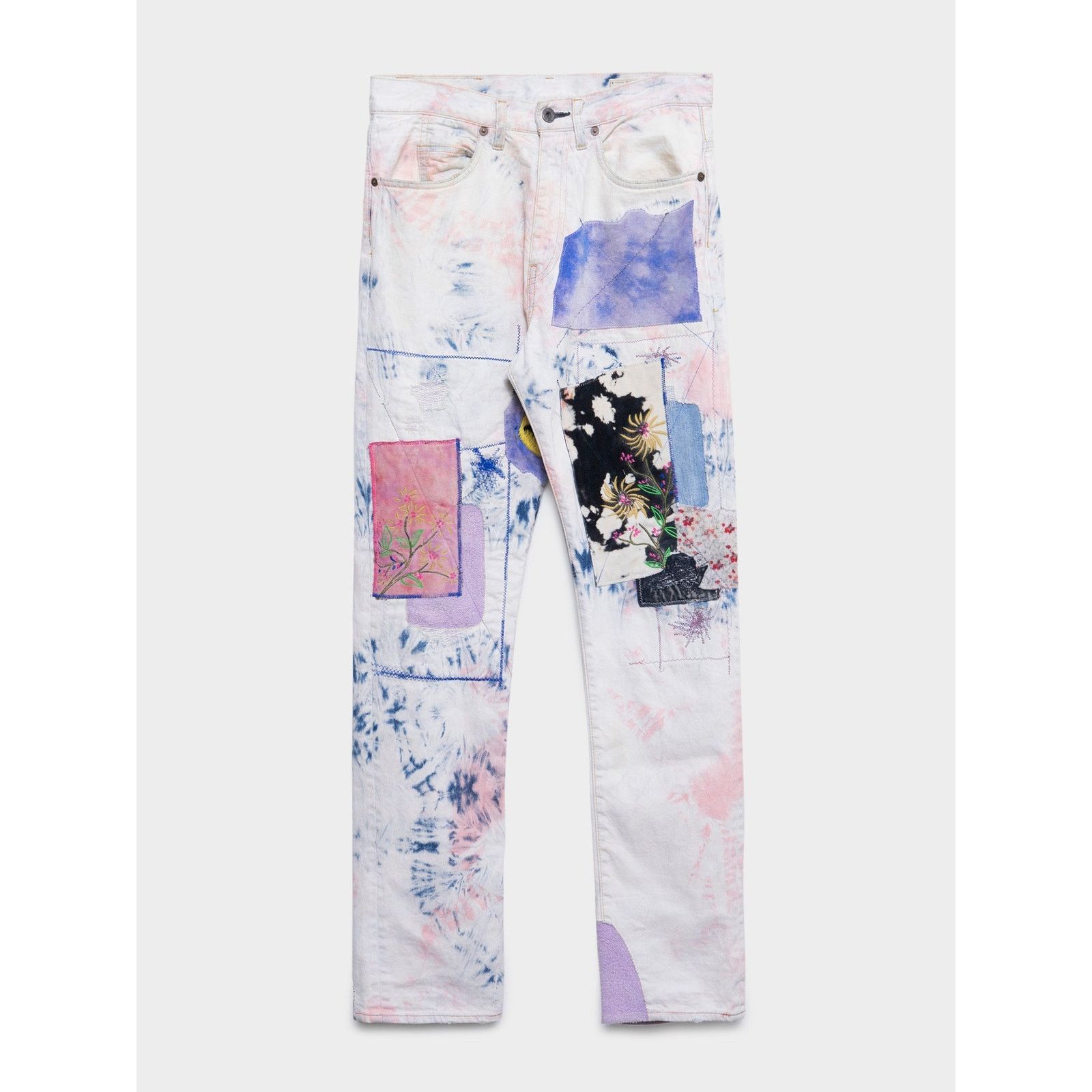 Kapital 12Oz Denim 5P Okabilly Gypsy Ashbury Tie Dye Jeans Size US 34 / EU 50 - 1 Thumbnail