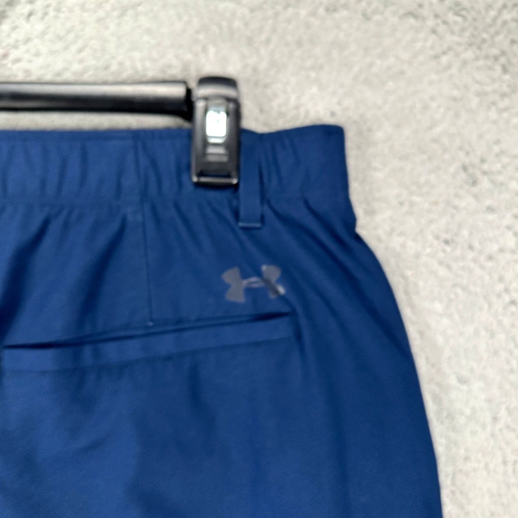 Under Armour Under Armour Golf Pants Chino Mens 36X32 Blue Flat Front Pockets Straight Leg Size US 36 / EU 52 - 5 Thumbnail