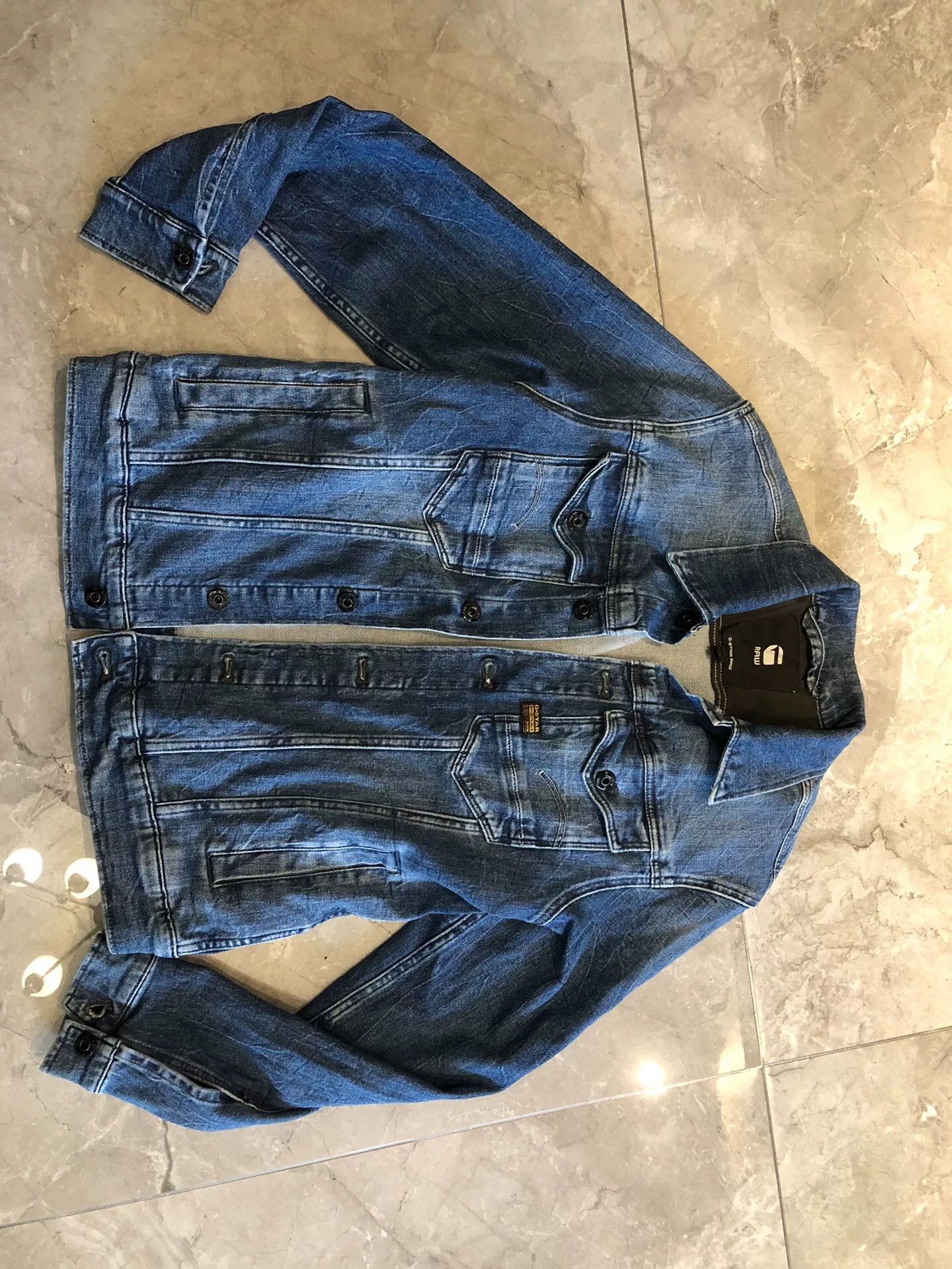 G-Star G-Star Stretch Denim Jacket Size US S / EU 44-46 / 1 - 1 Thumbnail