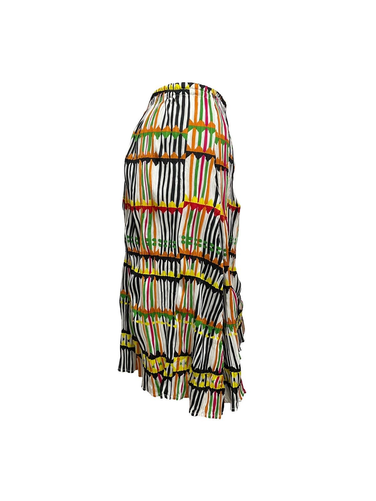 Pleats Please Issey Miyake PLEATS PLEASE ISSEY MIYAKE S/S 2002 Pleated Checkered Skirt Size 28" / US 6 / IT 42 - 3 Thumbnail