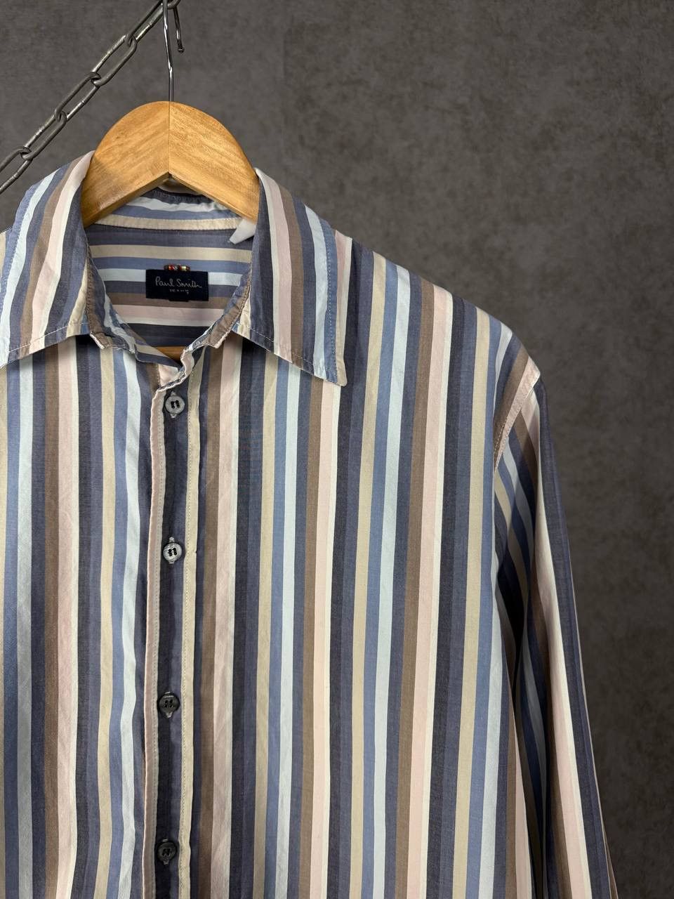 Paul Smith Paul Smith designer striped crazy shirt Size US M / EU 48-50 / 2 - 2 Thumbnail