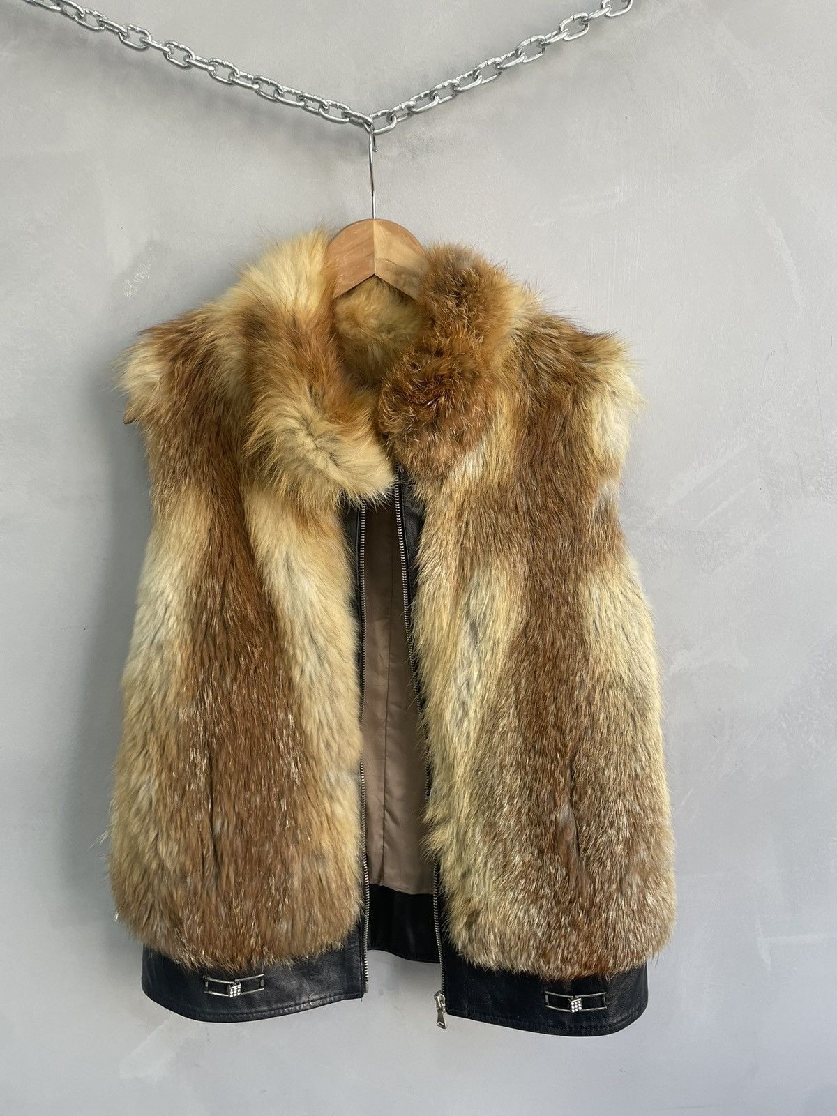 If Six Was Nine Rare if six was nine real fur bomber jacket vest 90s Size US S / EU 44-46 / 1 - 6 Thumbnail