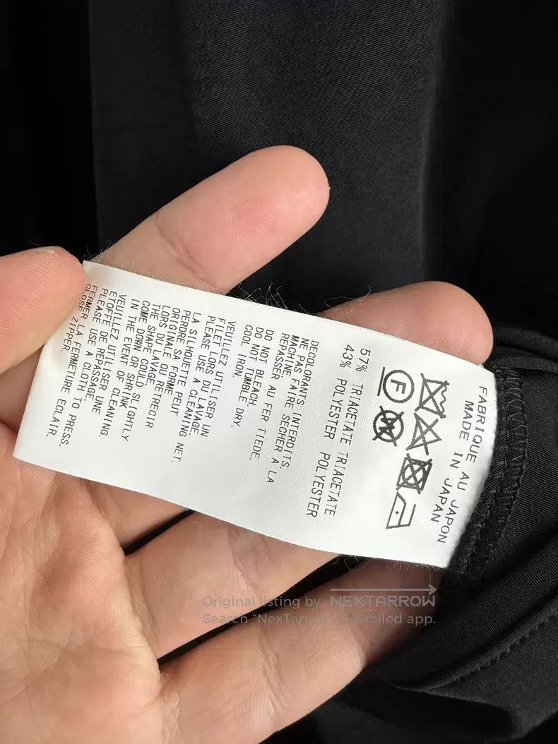 Yohji Yamamoto Yohji Yamamoto Diagonal zip jacket Size US M / EU 48-50 / 2 - 8 Thumbnail