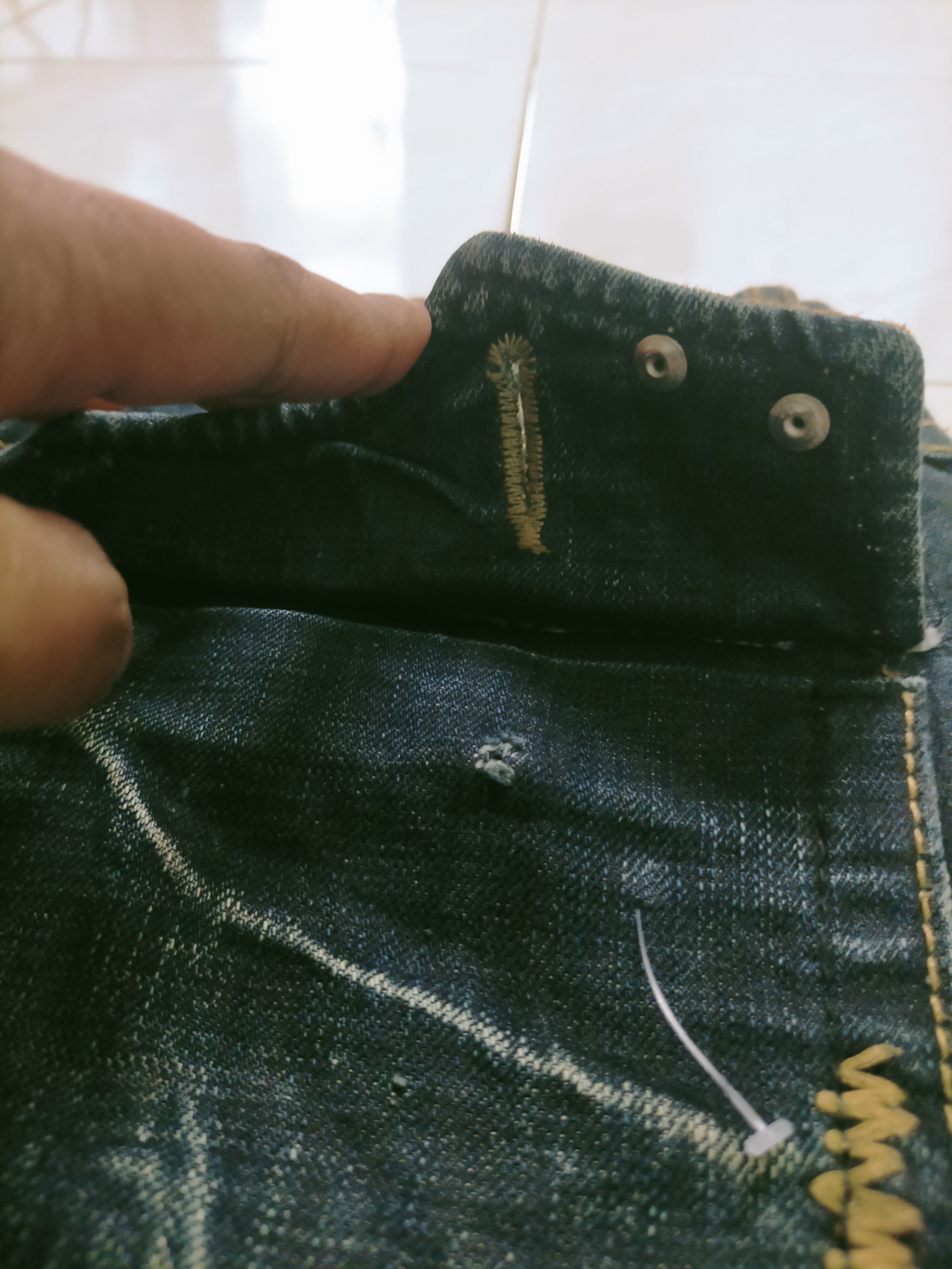 Tornado Mart 🔥 Lolita Distressed Mudwash Jeans Size US 29 - 12 Thumbnail