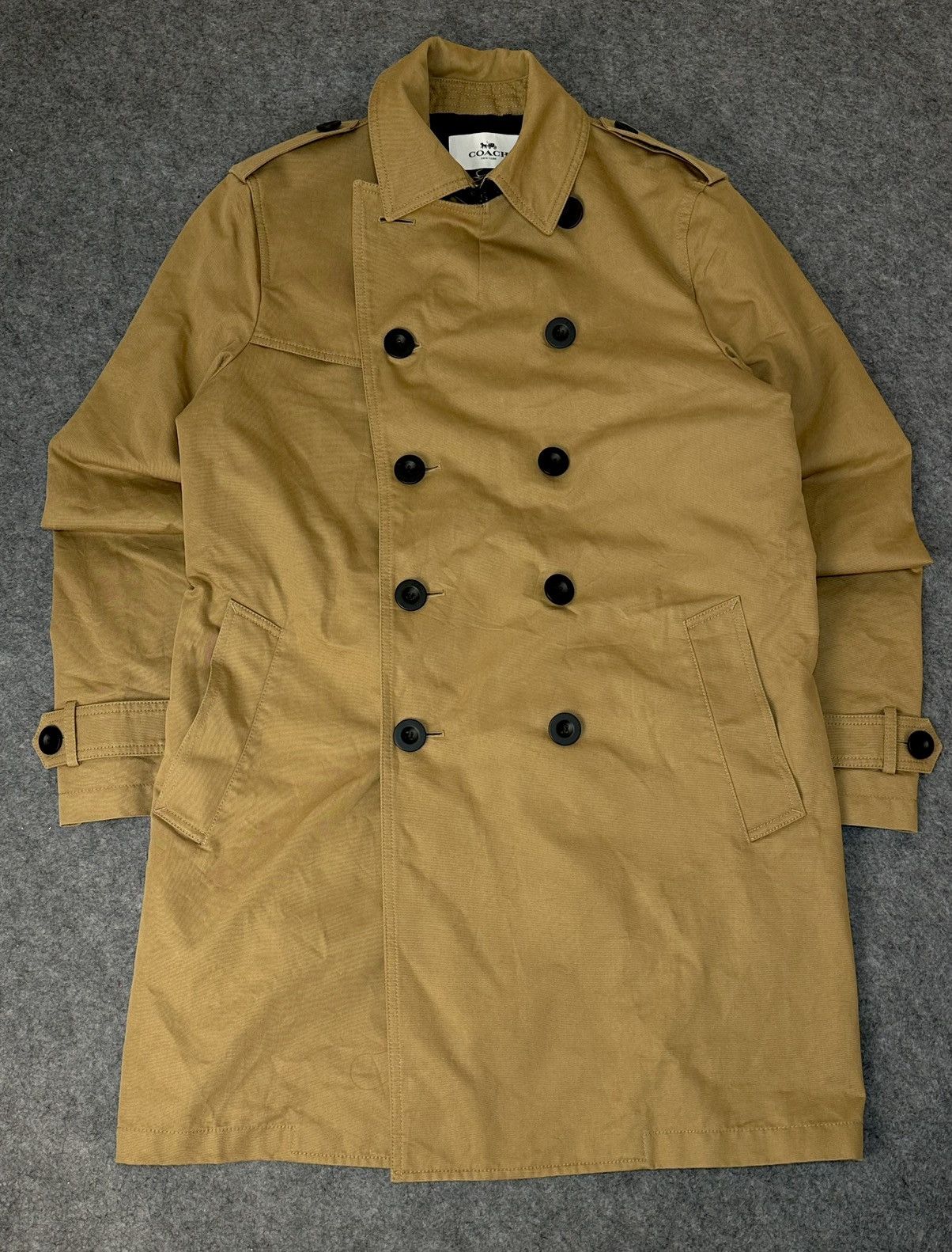 Coach Coach men's trench coat . Size US S / EU 44-46 / 1 - 1 Thumbnail