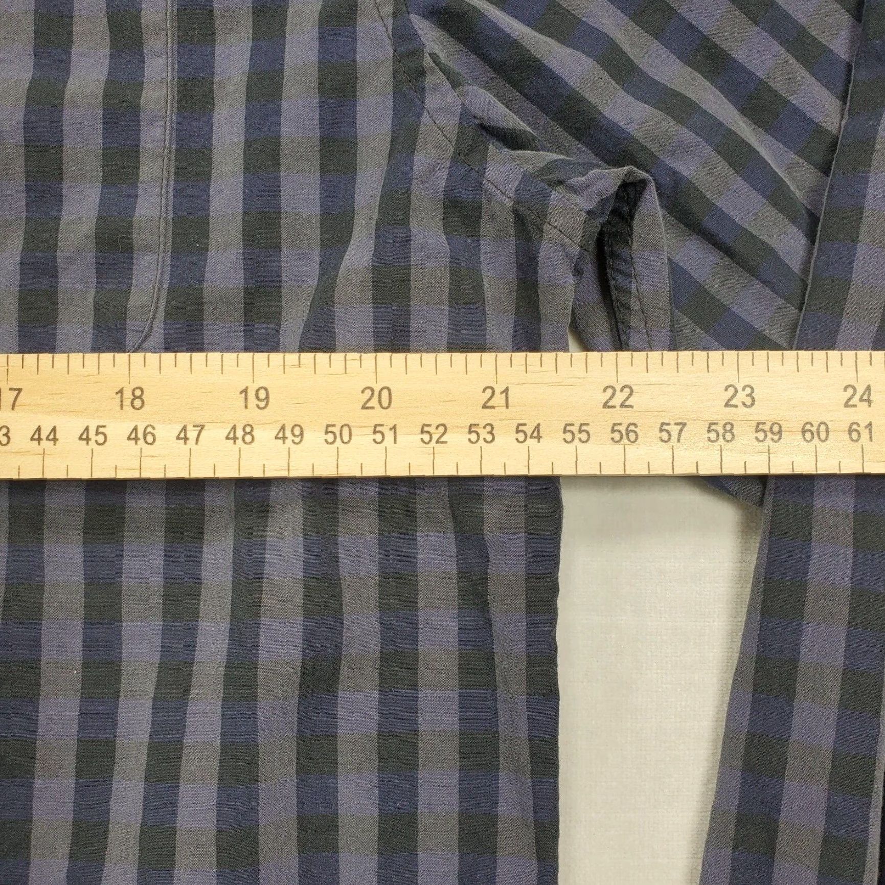 Nat Nast Nat Nast Luxury Originals Shirt Mens Large Button-Up Striped Collar Pocket Size US L / EU 52-54 / 3 - 6 Thumbnail
