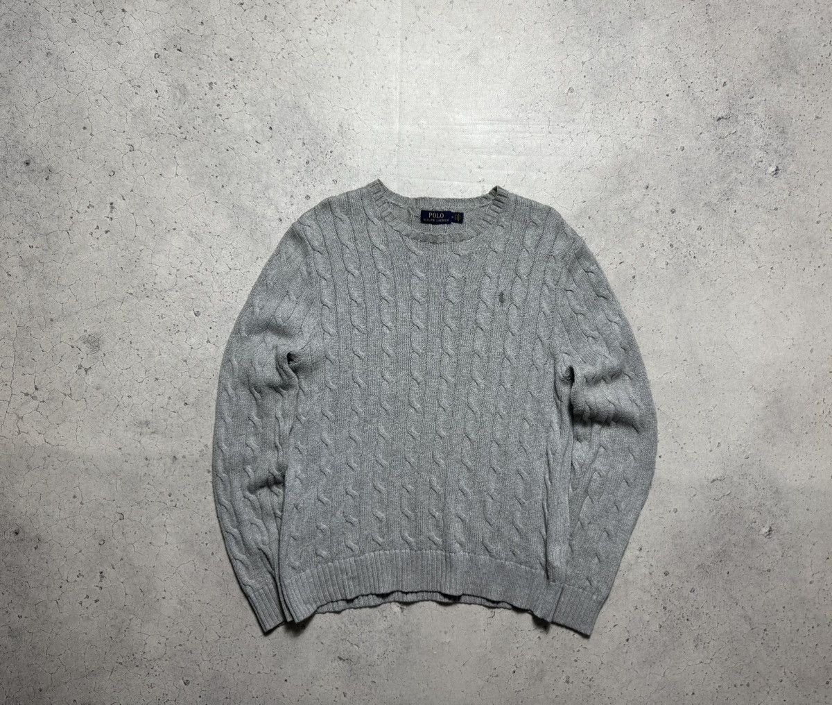 Polo Ralph Lauren Polo Ralph Lauren Knitted Sweater Size M Gray Size US M / EU 48-50 / 2 - 1 Thumbnail