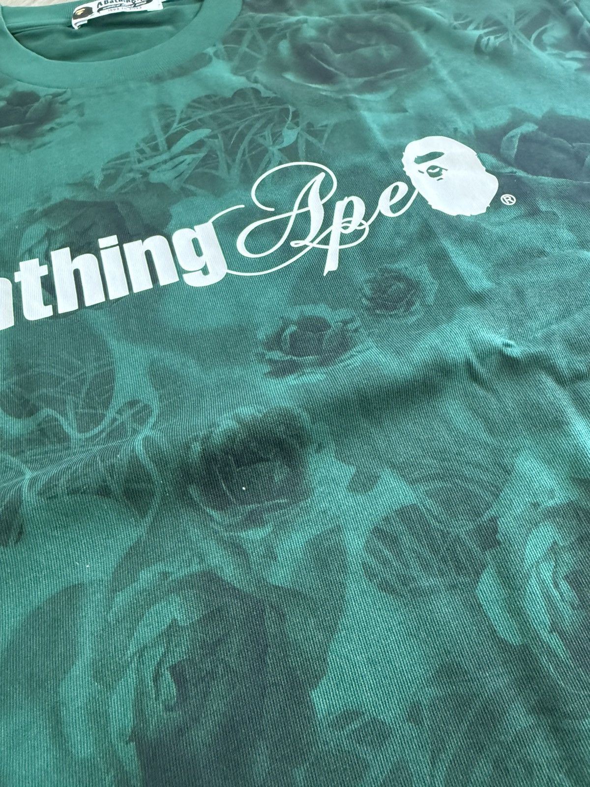 Bape Bape Floral Camo Tee Size US XL / EU 56 / 4 - 4 Thumbnail
