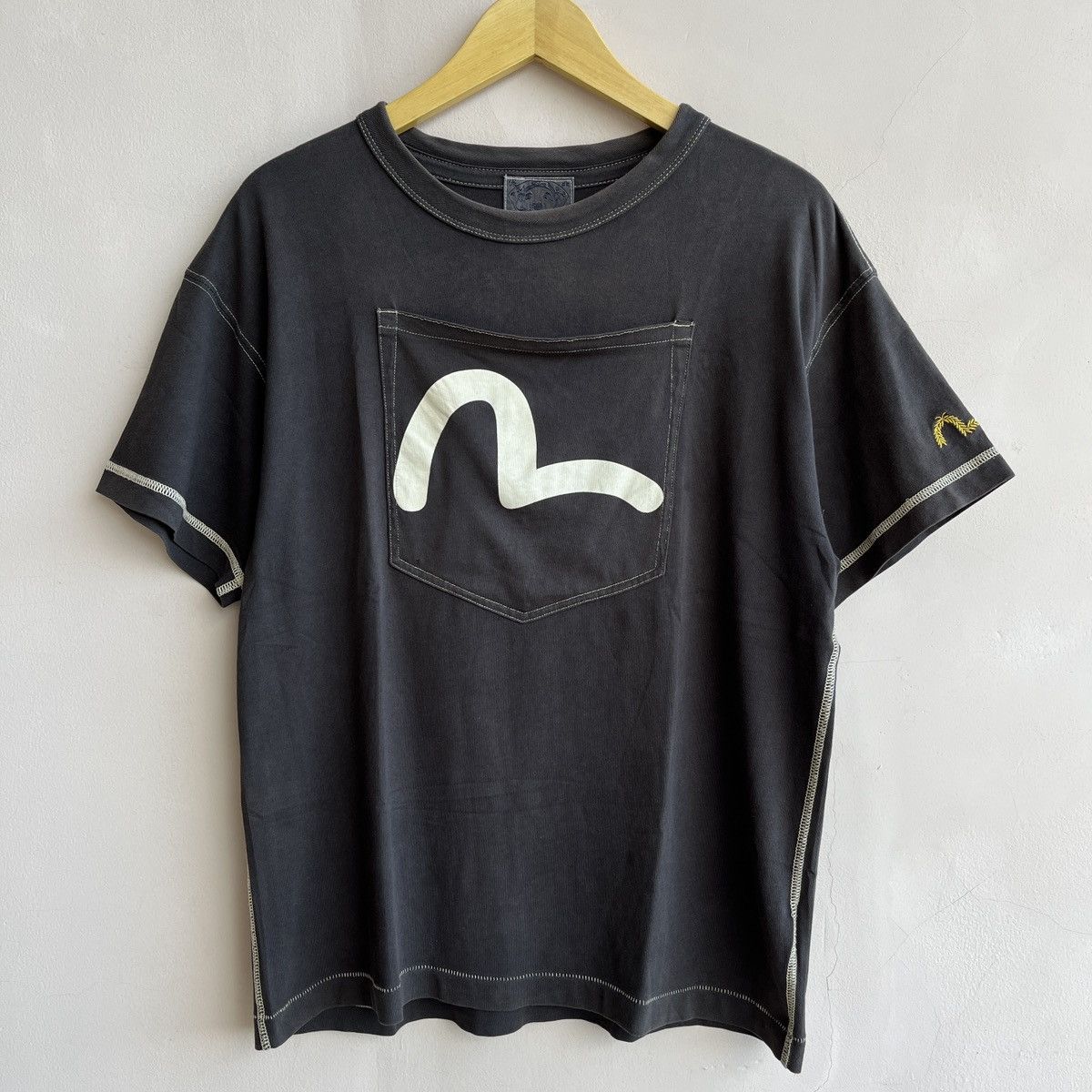 Evisu × Japanese Brand EVISU BIG POCKET SEAGULL TSHIRT Size US M / EU 48-50 / 2 - 1 Thumbnail