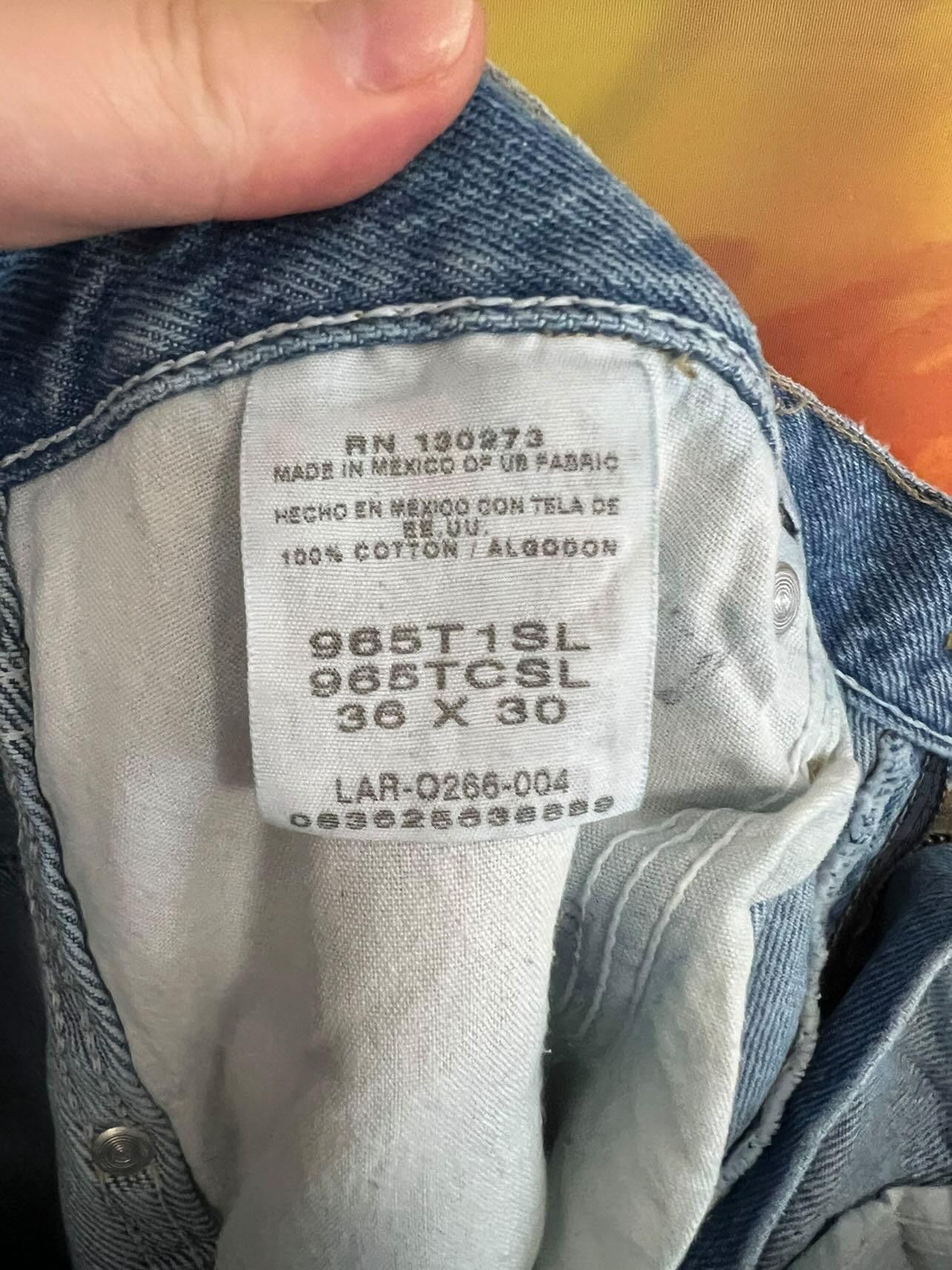 Wrangler Faded Wrangler denim pants y2k Size US 36 / EU 52 - 6 Thumbnail