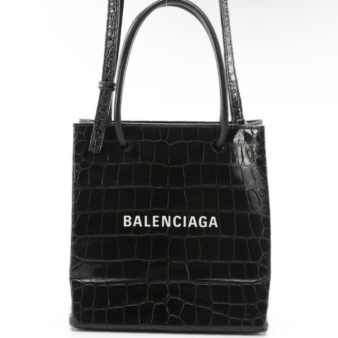 Balenciaga Balenciaga XXS Logo Shopping Tote Size ONE SIZE - 1 Thumbnail