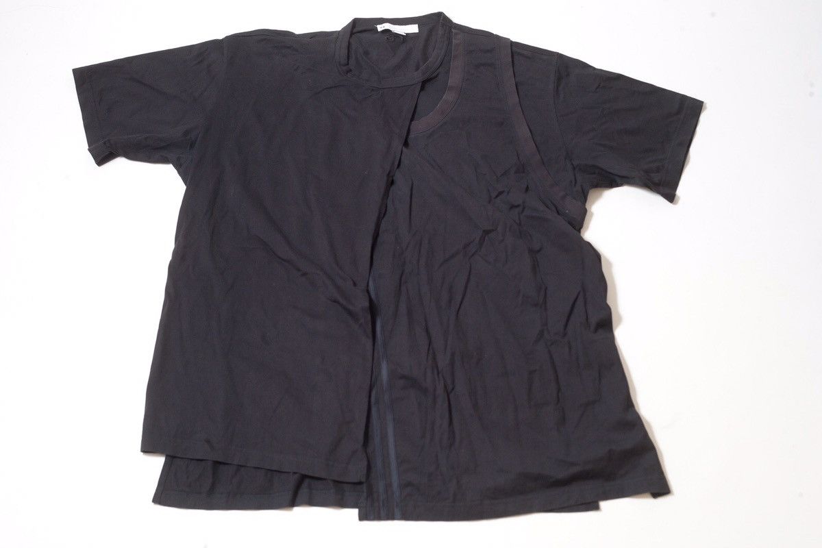 Y-3 Y-3 Forked Loose Short Sleeve Shirt Size US L / EU 52-54 / 3 - 1 Thumbnail