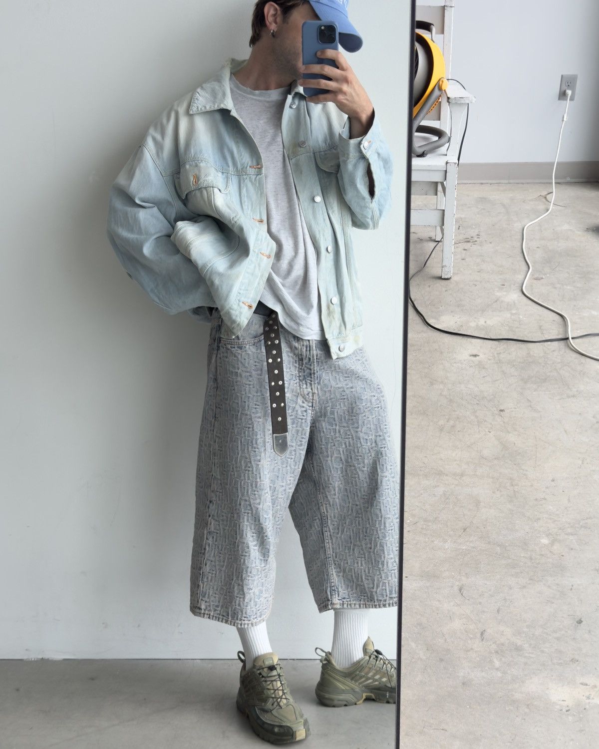 Acne Studios Acne Studios Blå Konst Denim Jacket Size US XS / EU 42 / 0 - 2 Thumbnail