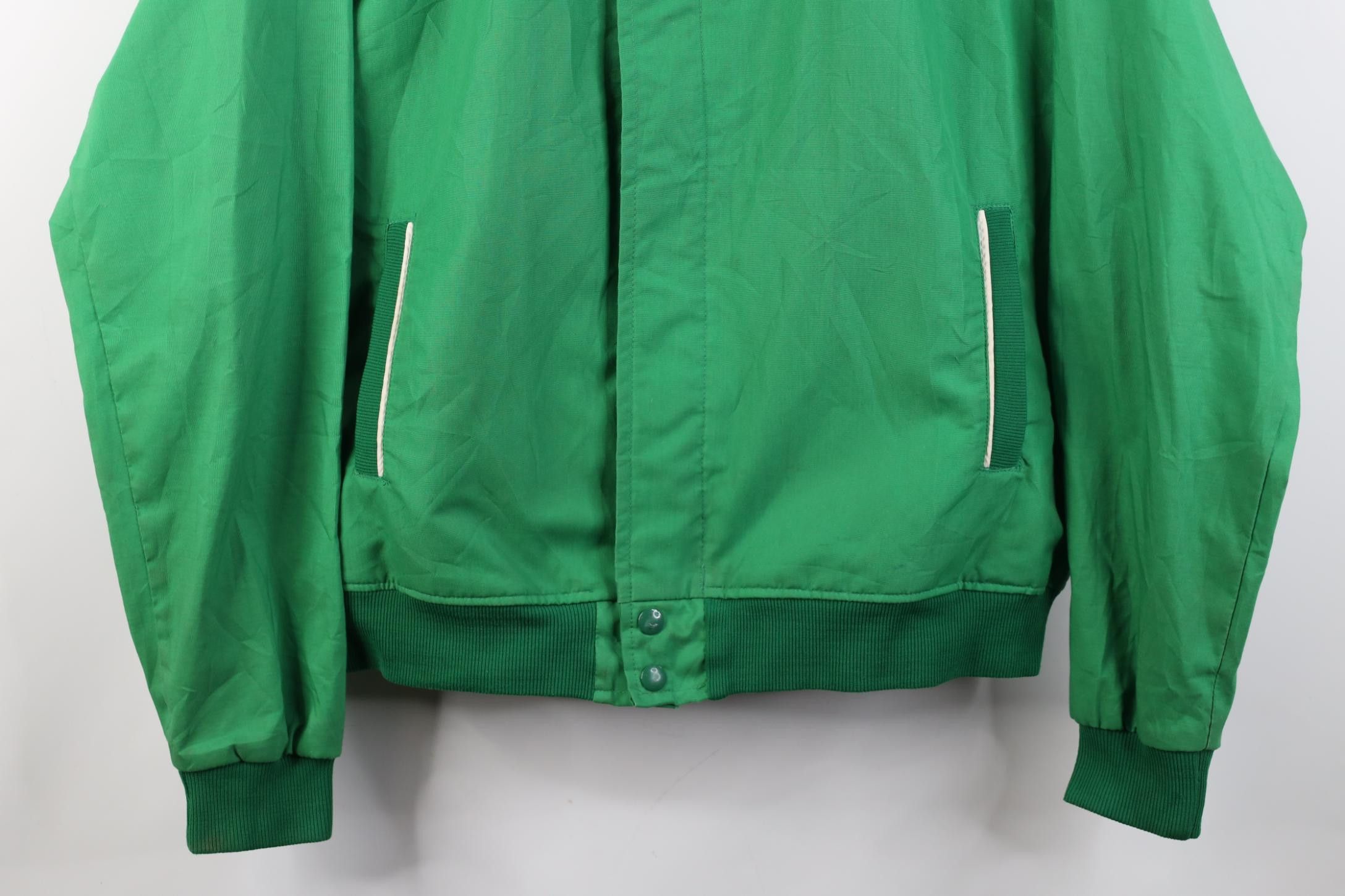 Vintage Vintage 70s 80s Seeds Full Zip Cafe Racer Bomber Jacket USA Size US M / EU 48-50 / 2 - 3 Thumbnail