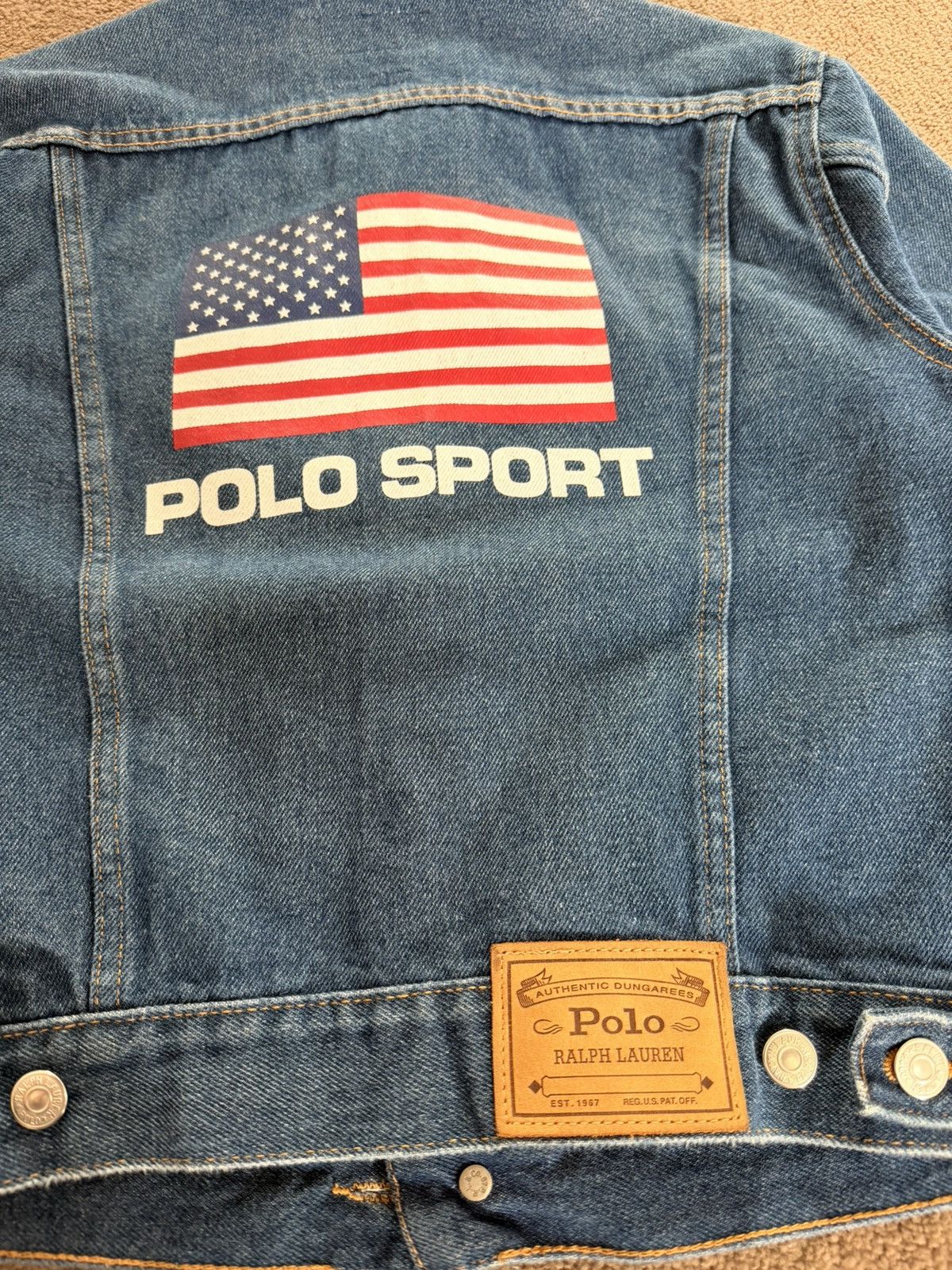 Polo Ralph Lauren Limited Edition Ralph Lauren Denim Jacket Size US S / EU 44-46 / 1 - 3 Thumbnail