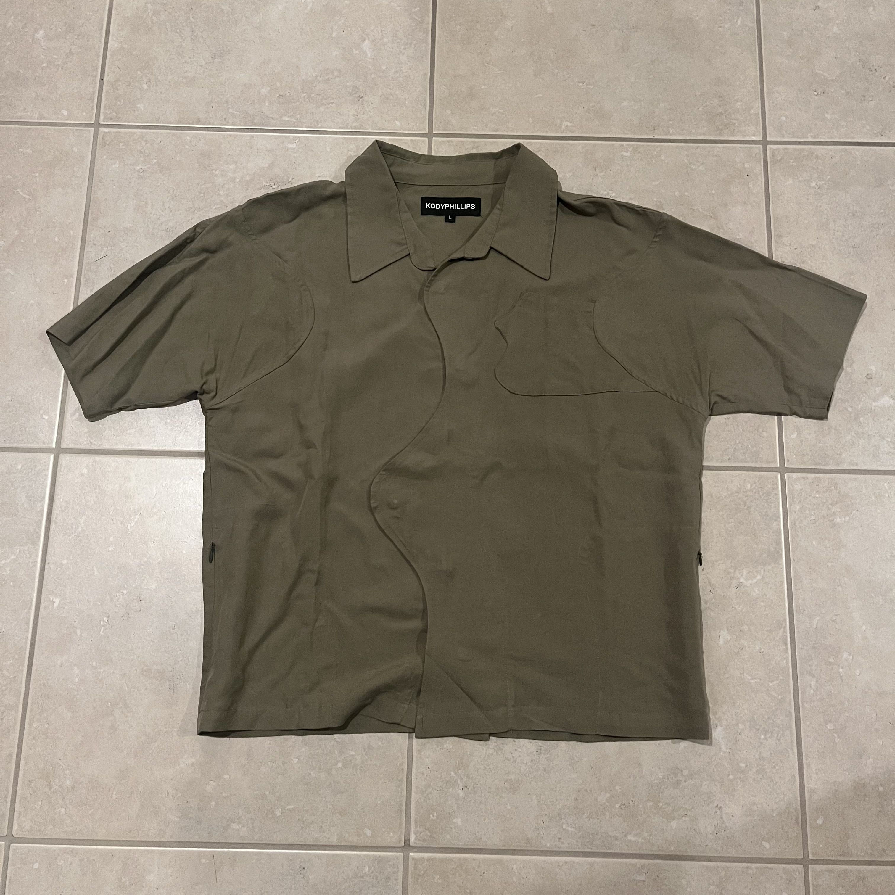 Kody Phillips Kody Phillips Wave Button Up Short Sleeve Funky Size US L / EU 52-54 / 3 - 1 Thumbnail