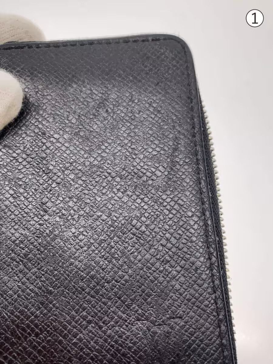 Louis Vuitton Louis Vuitton Taiga Zippy Coin Purse Cowhide Black Size ONE SIZE - 6 Thumbnail