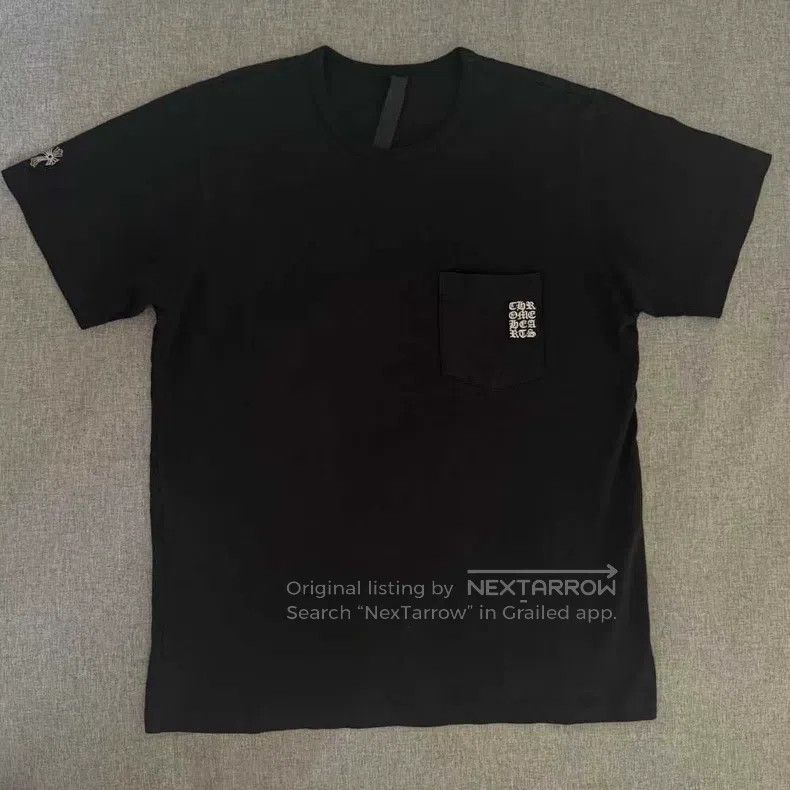 Chrome Hearts CHROME HEARTS Size L Black embroidered short sleeves Size US L / EU 52-54 / 3 - 1 Thumbnail